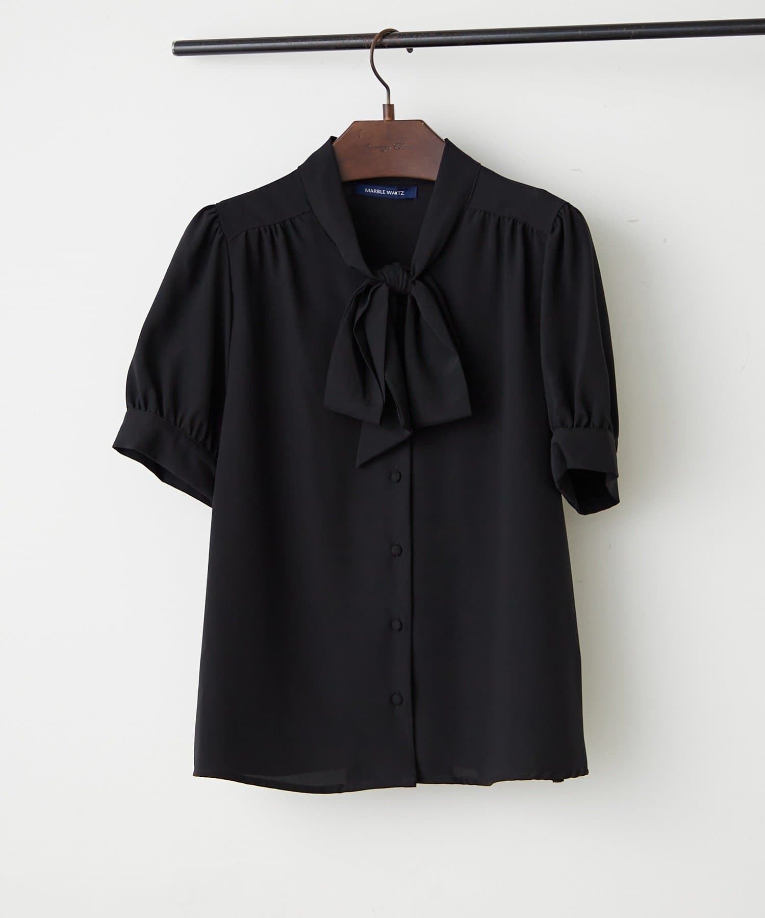 NICE CLAUP / OLIVE des OLIVE OUTLET(ナイスクラップ  / オリーブ デ オリーブ アウトレット) 【OUTLET限定】【continuer】リボンブラウス