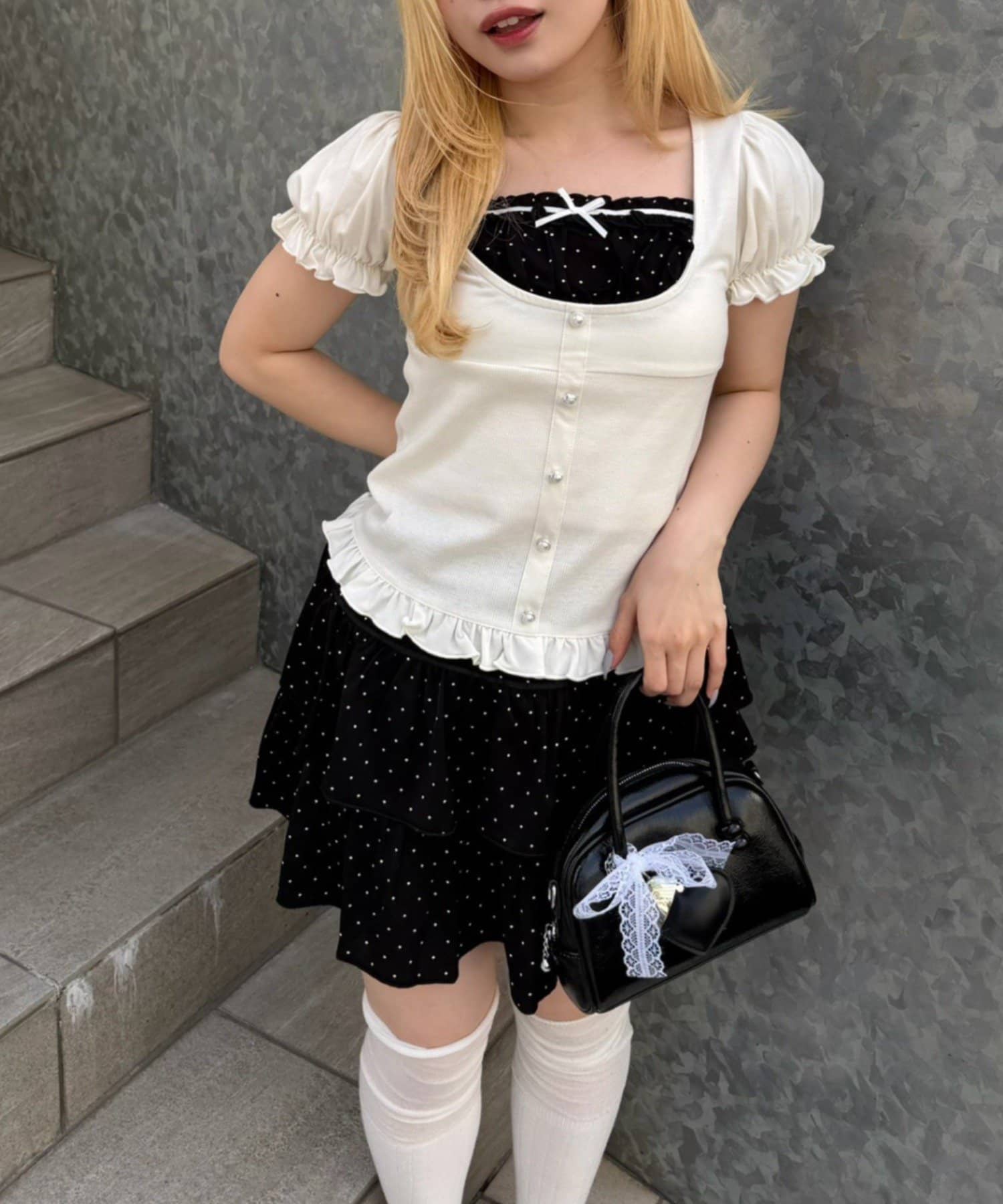 NICE CLAUP / OLIVE des OLIVE OUTLET(ナイスクラップ  / オリーブ デ オリーブ アウトレット) 【continuer】ドッキングドットセットアップ