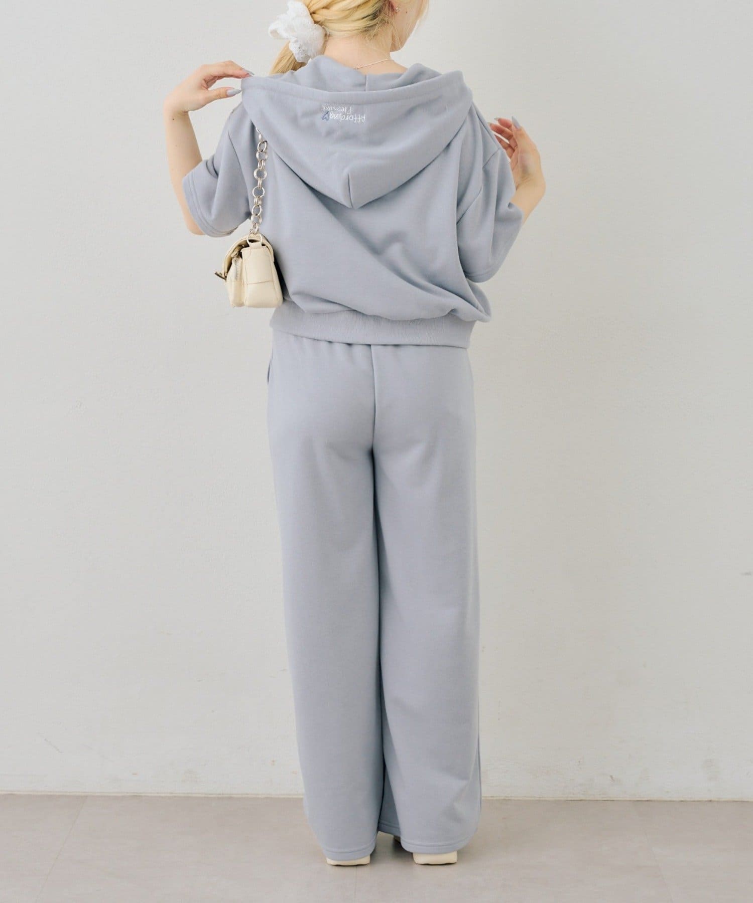 NICE CLAUP / OLIVE des OLIVE OUTLET(ナイスクラップ  / オリーブ デ オリーブ アウトレット) 【ANOTHER BRANCH】BIGロゴパーカー空港セットアップ