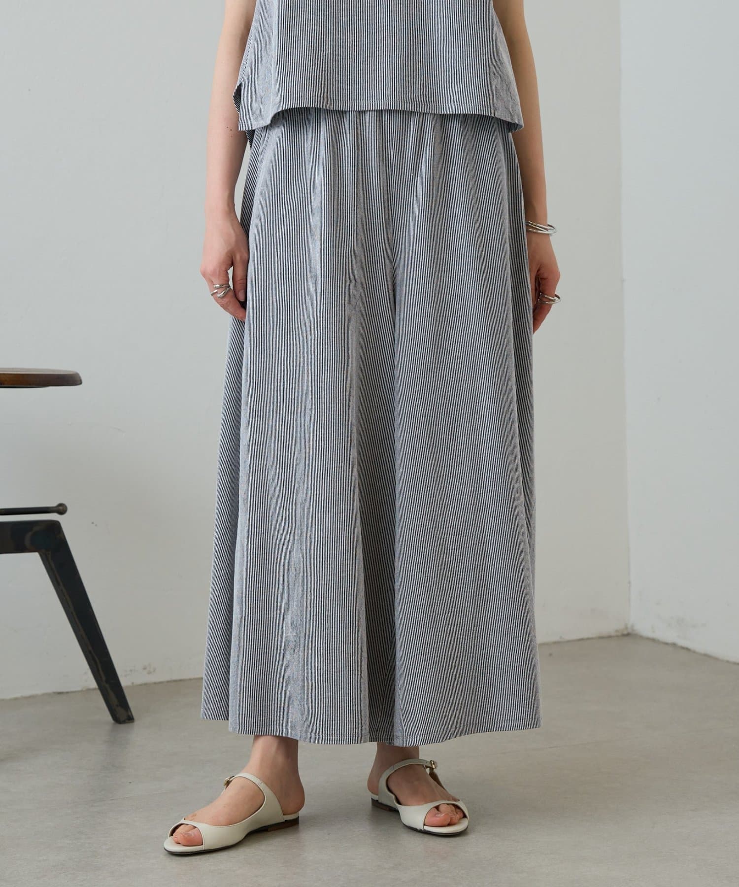 BEARDSLEY(ビアズリー) サッカーウエストリブパンツ