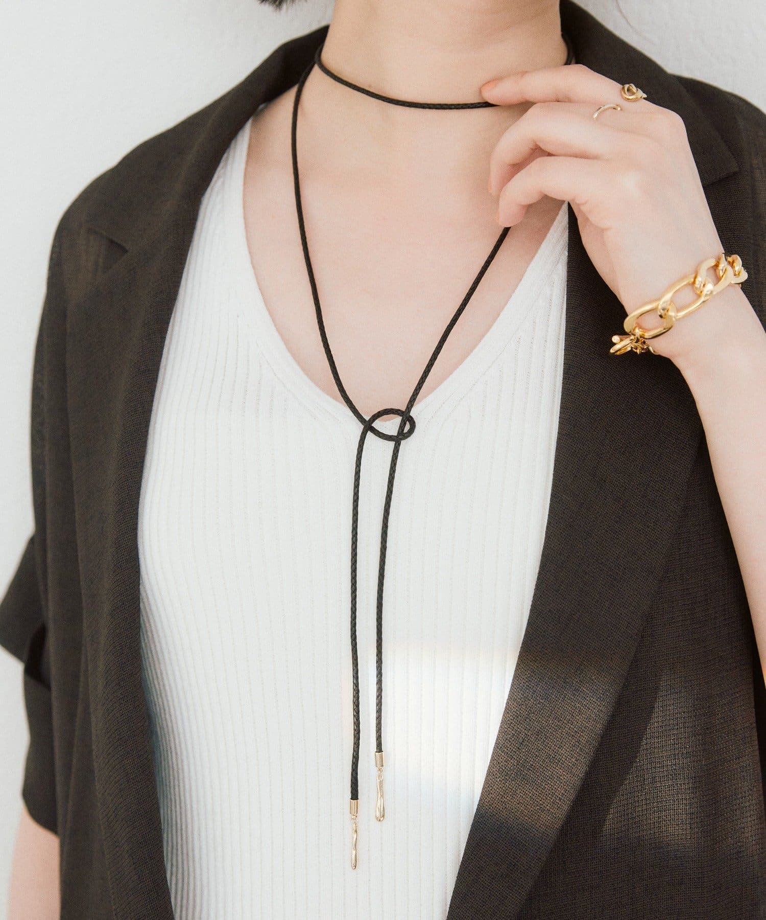 RIVE DROITE(リヴドロワ) 予約【アレンジ自在】コードラリエット