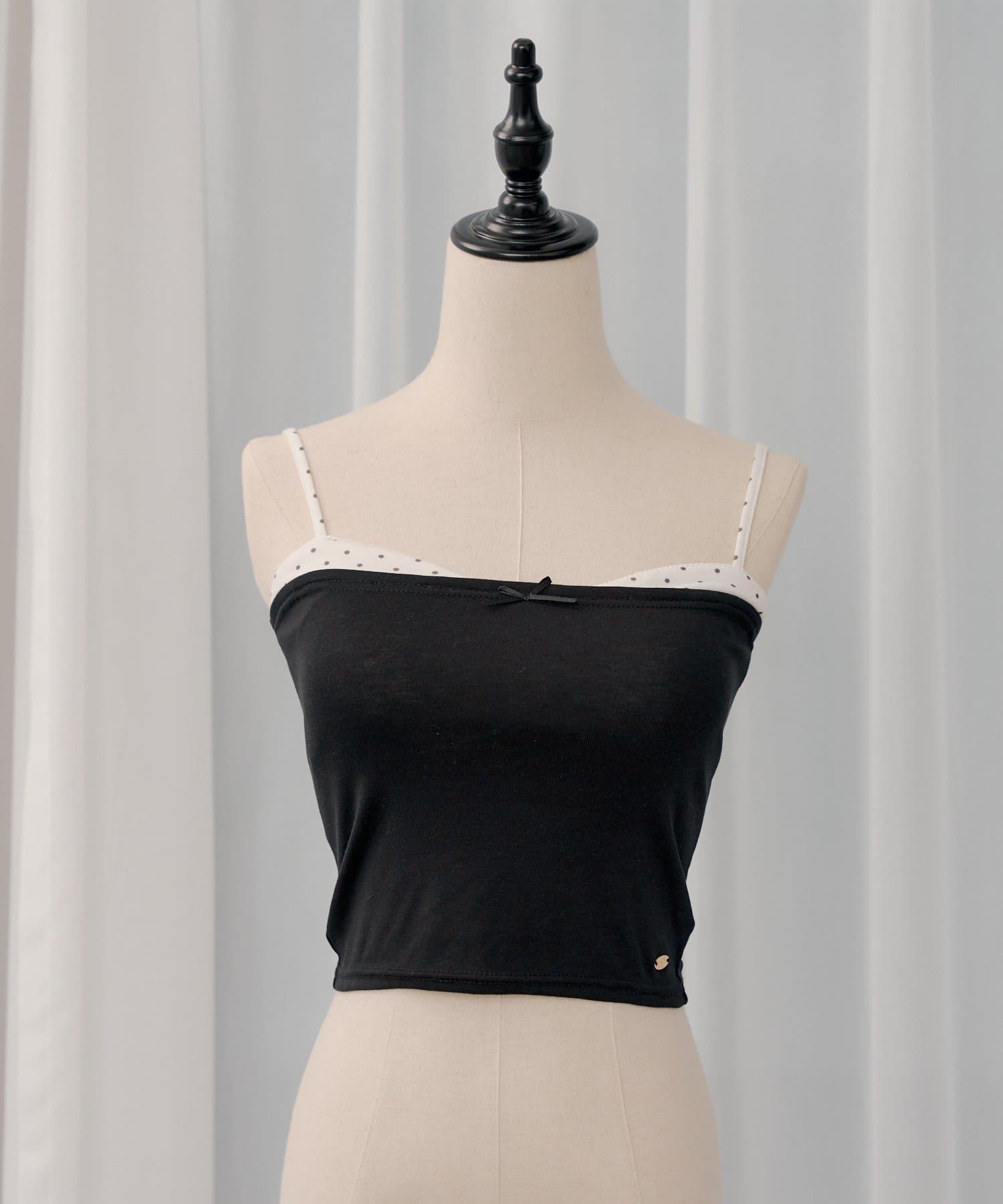 Chico(チコ) カップ付きレイヤードキャミ