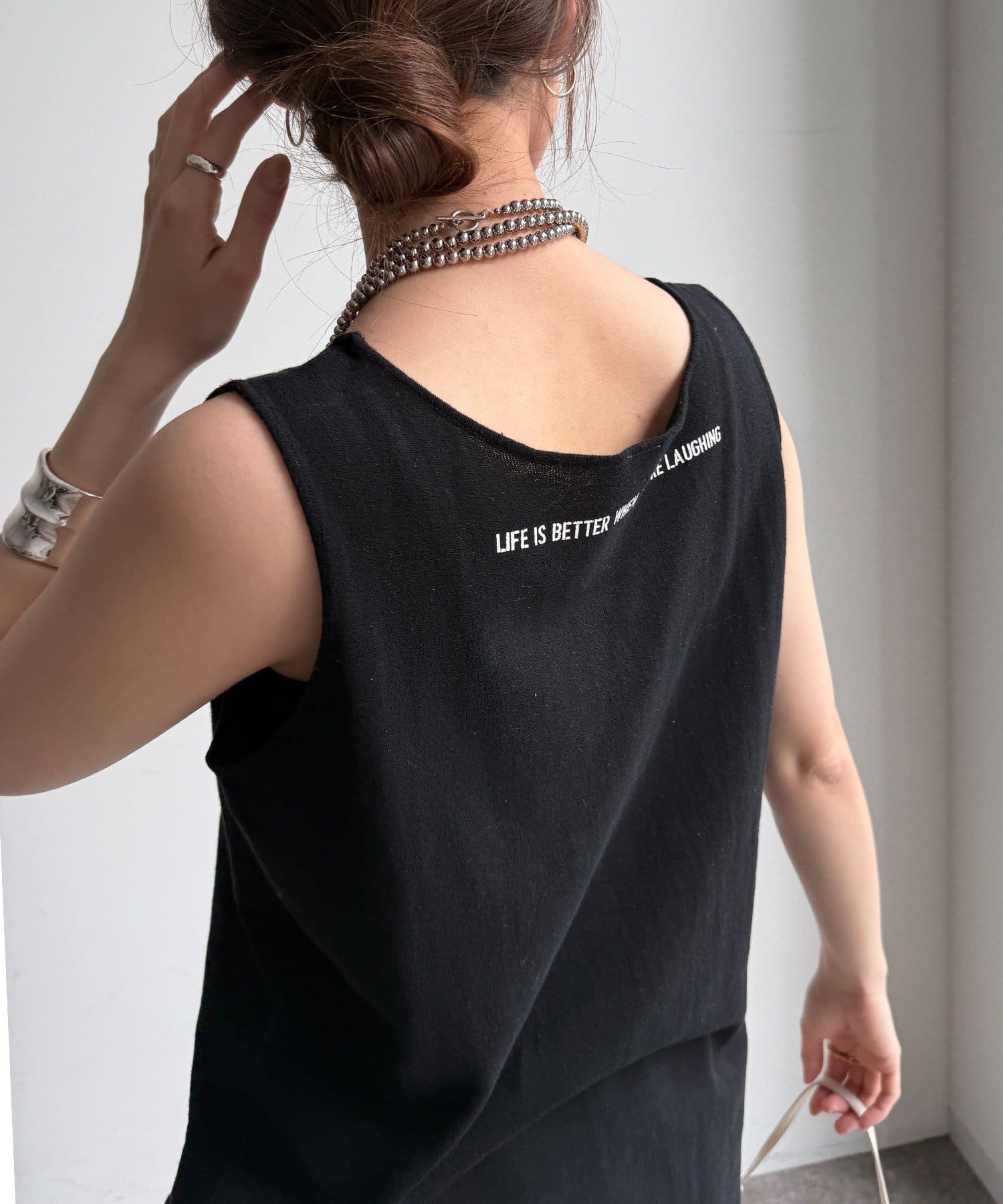 DOUDOU(ドゥドゥ) 【WEB限定】ニットタンク