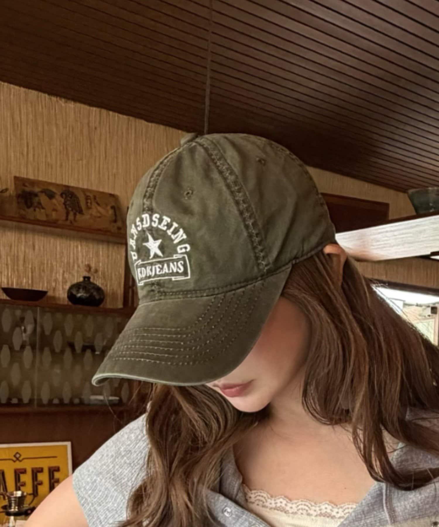 RAY CASSIN(レイカズン) ヴィンテージロゴキャップ