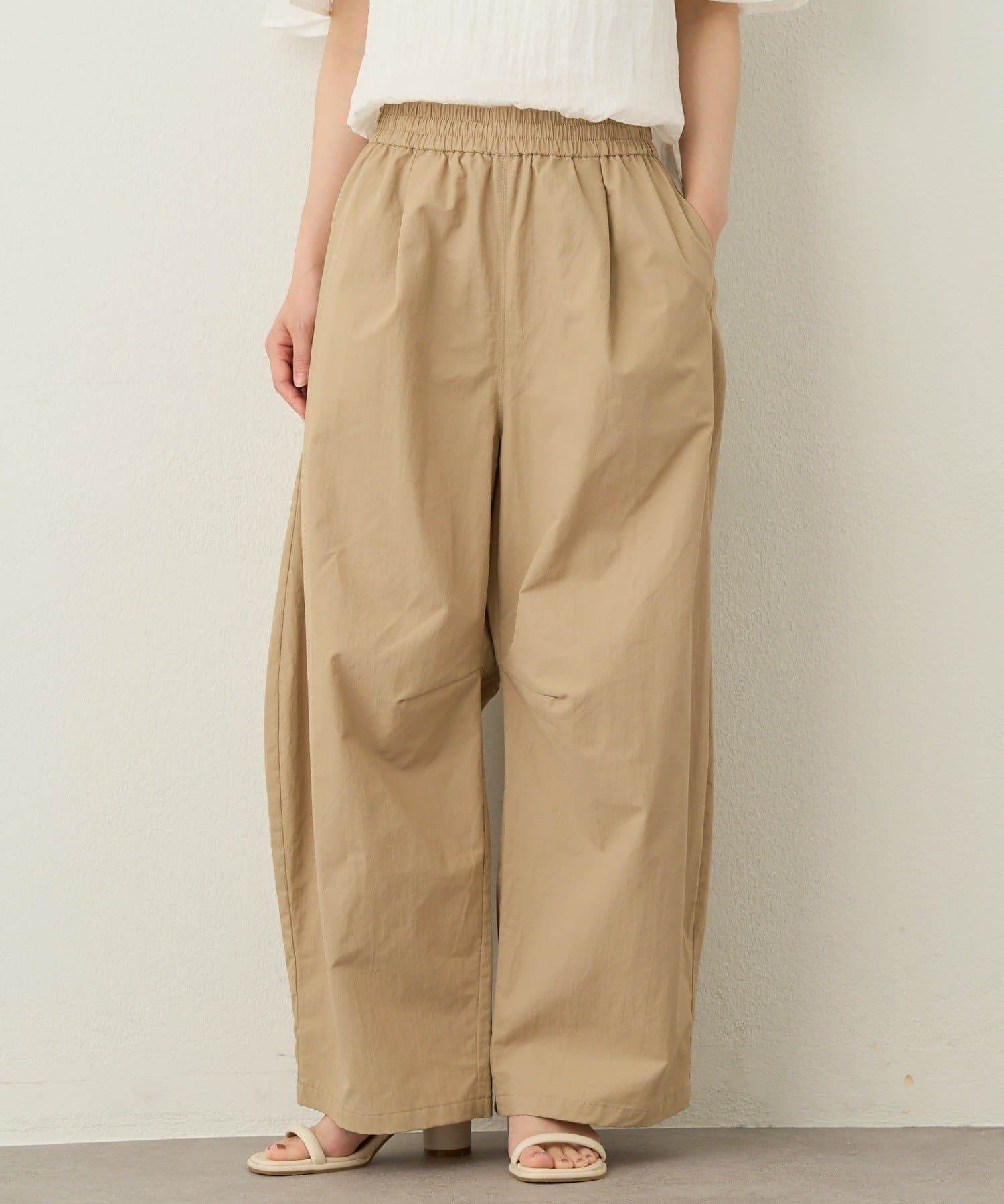 Omekashi(オメカシ) 【4/14(火)12:00予約スタート！】バレルイージーパンツ