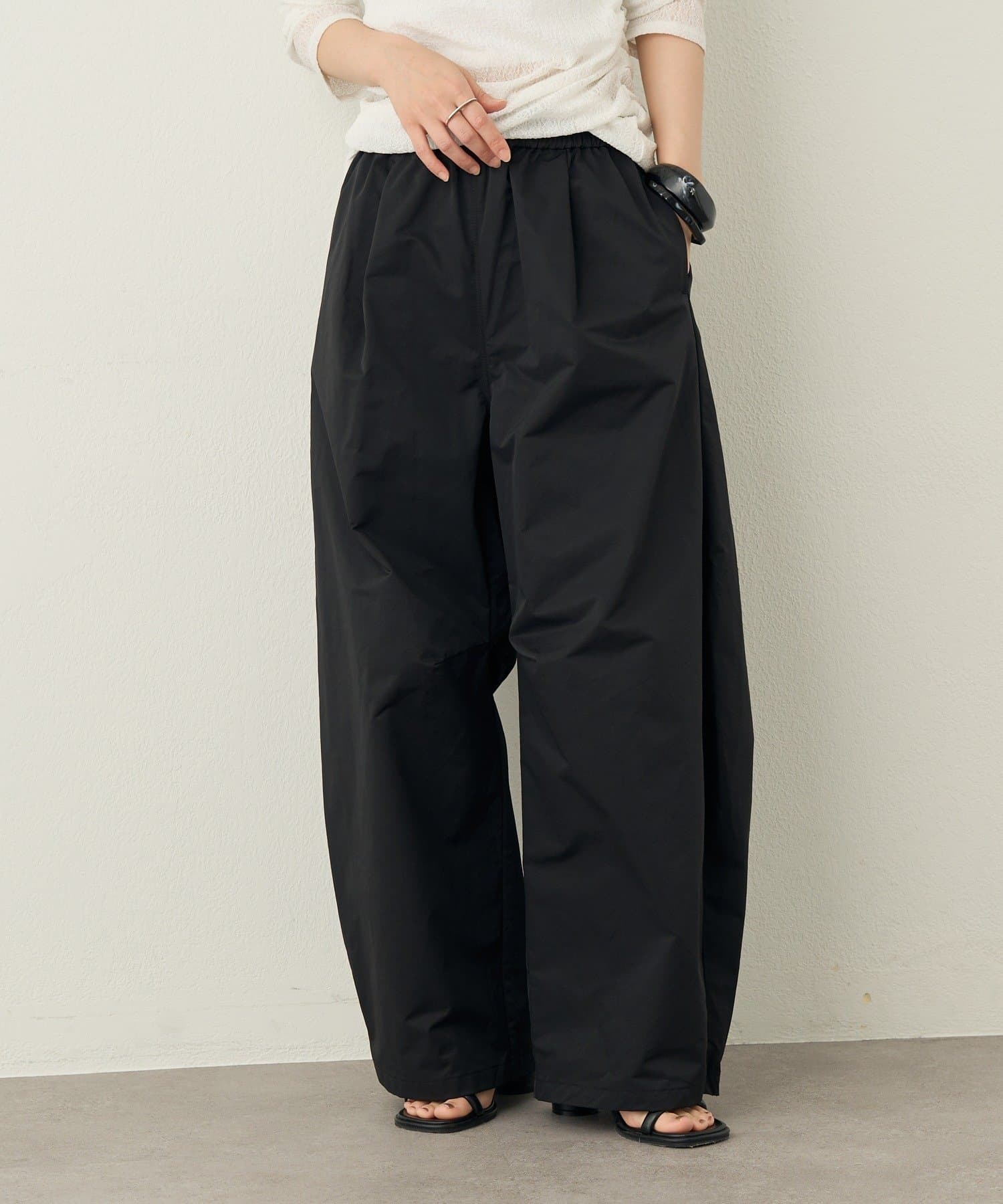 Omekashi(オメカシ) 【4/14(火)12:00予約スタート！】バレルイージーパンツ