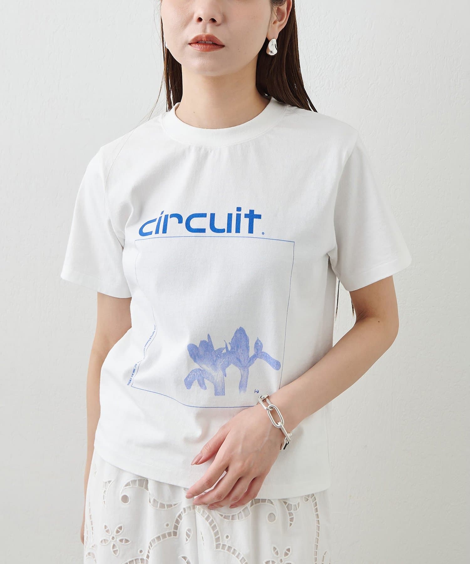 Whim Gazette(ウィム ガゼット) 【GEMINI】FLOWER Tシャツ