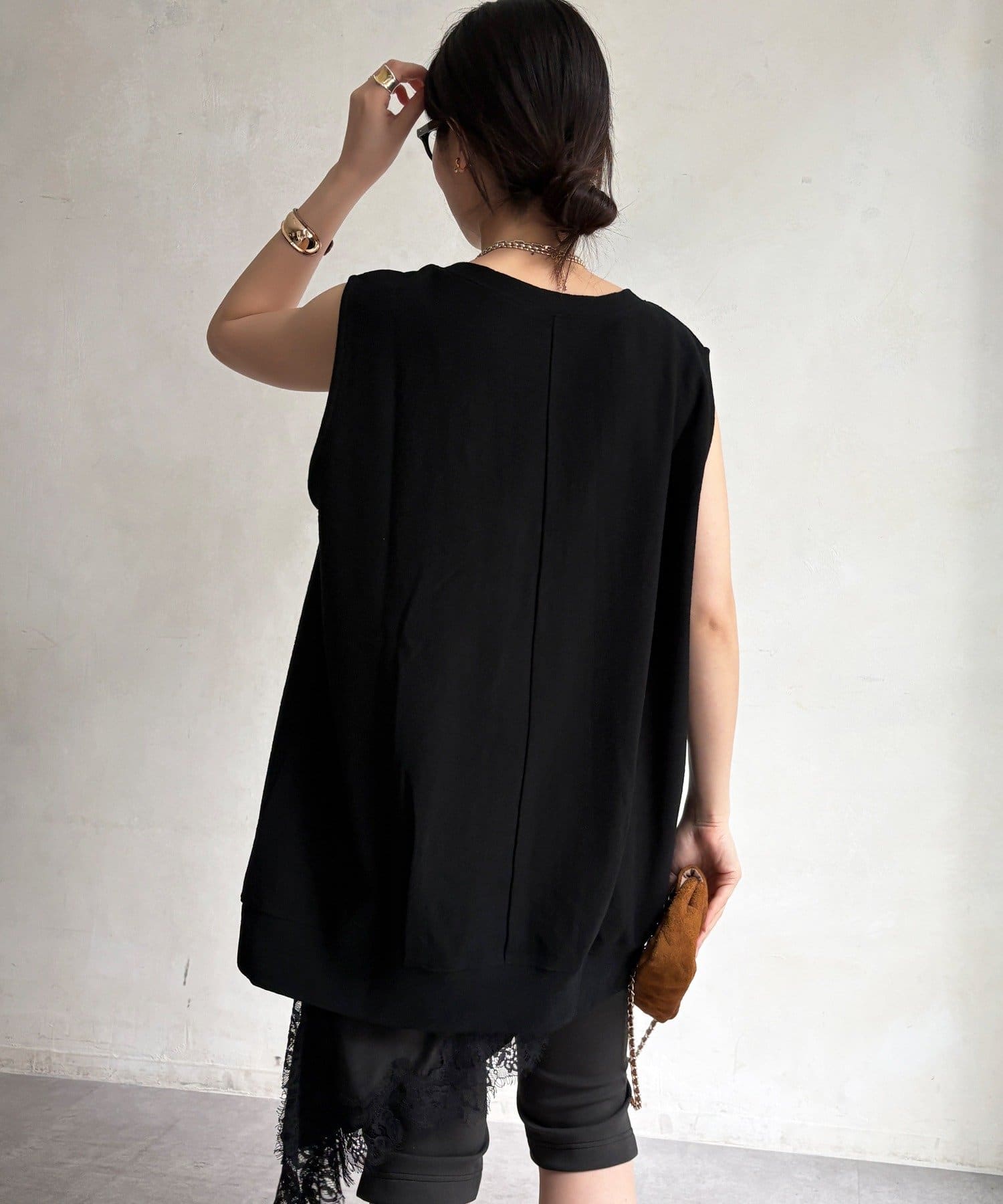 DOUDOU(ドゥドゥ) クールタッチタンクプルオーバー