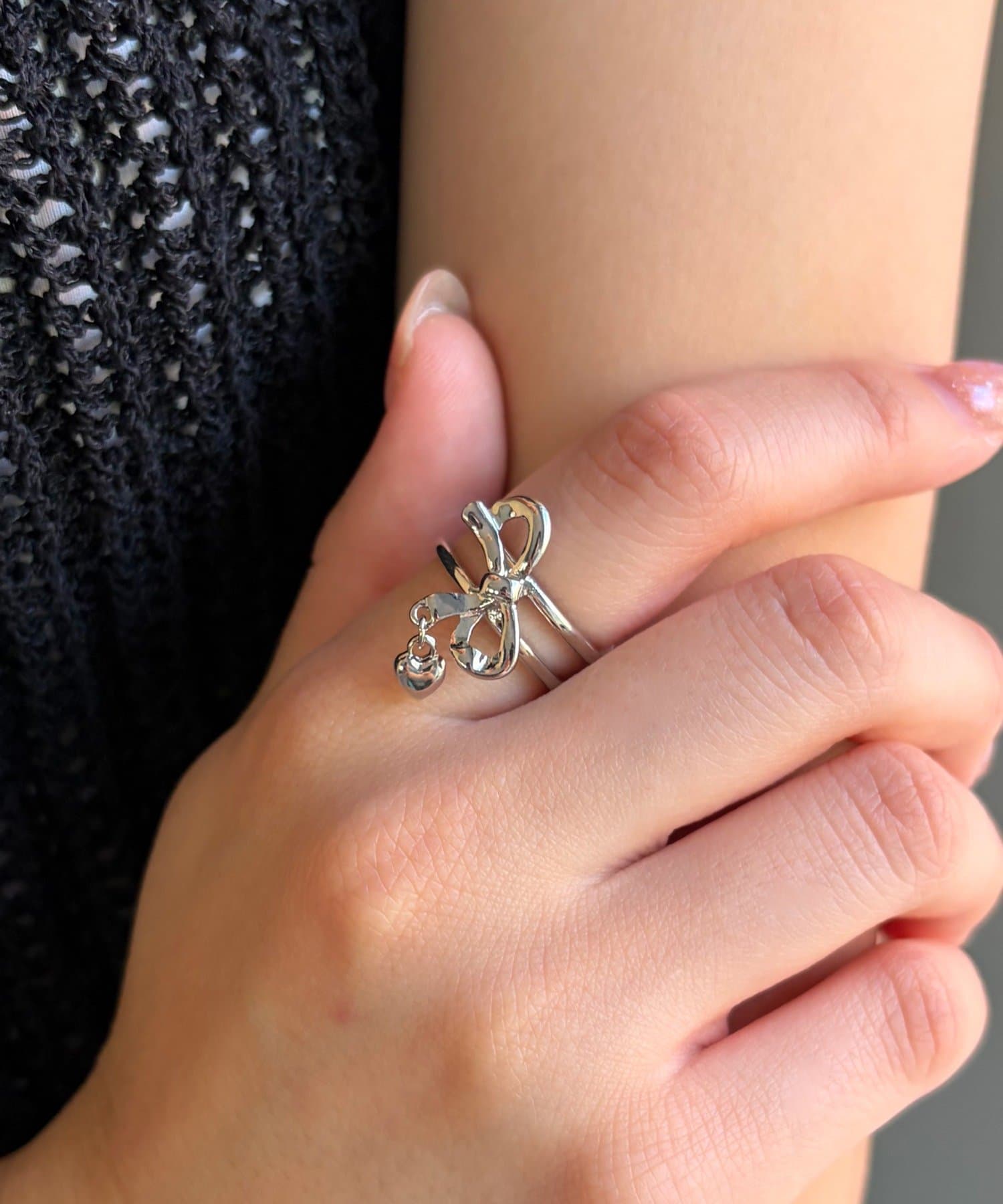 Lattice(ラティス) メタルリボンリング