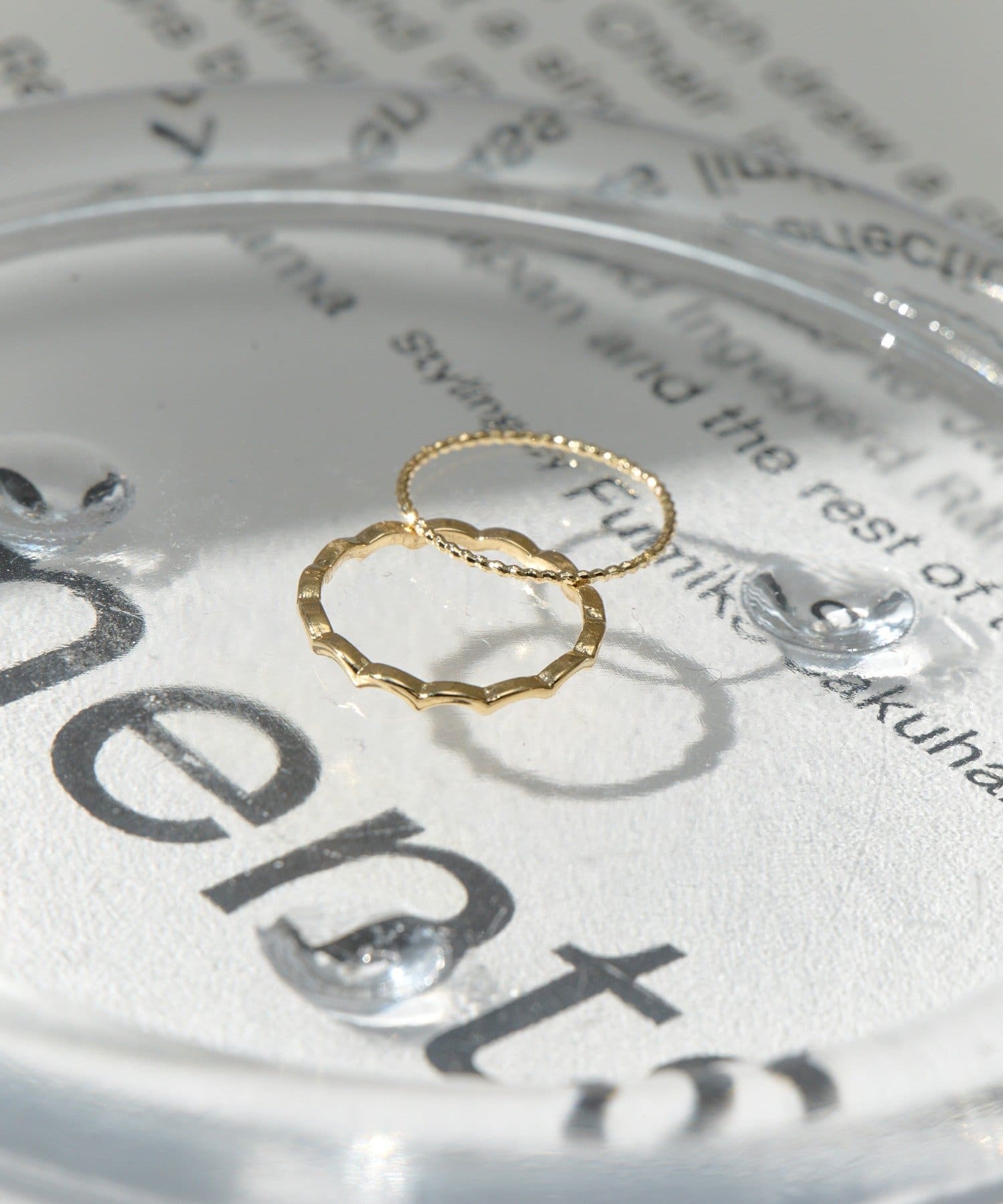 Lattice(ラティス) ニュアンスリングセット(2P）