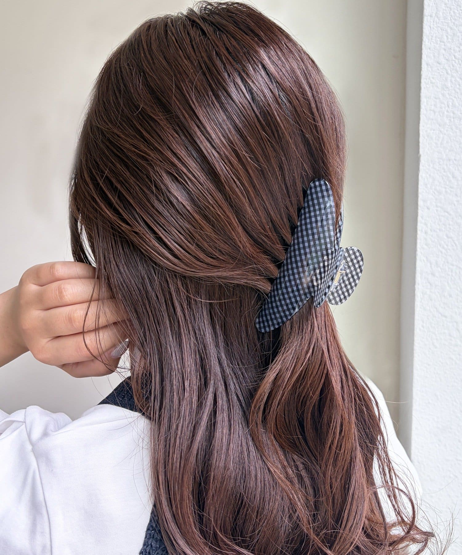 Lattice(ラティス) 【チャーム付き】チェッククリップ