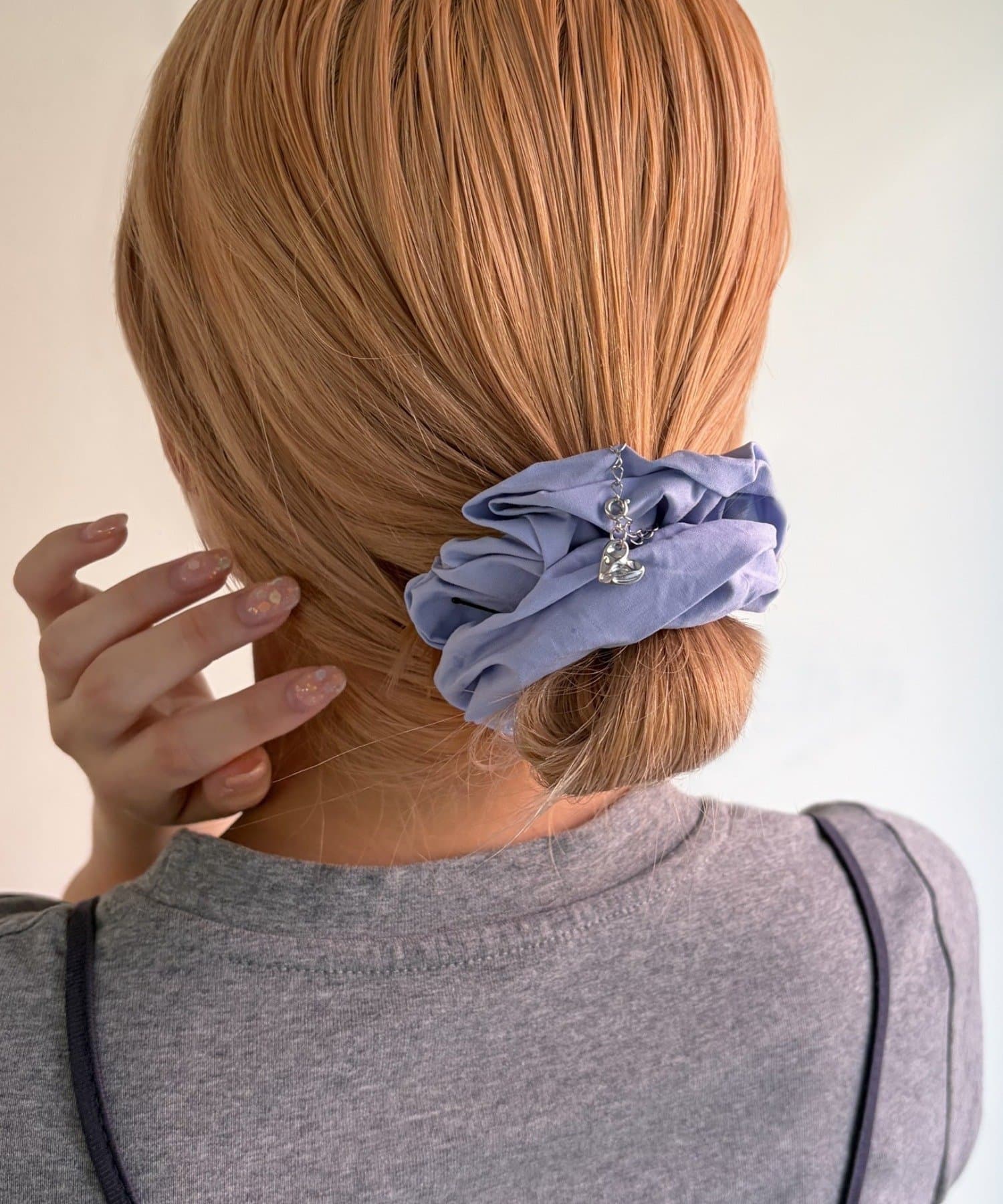 Lattice(ラティス) 【チャーム付き】ナイロンシュシュ