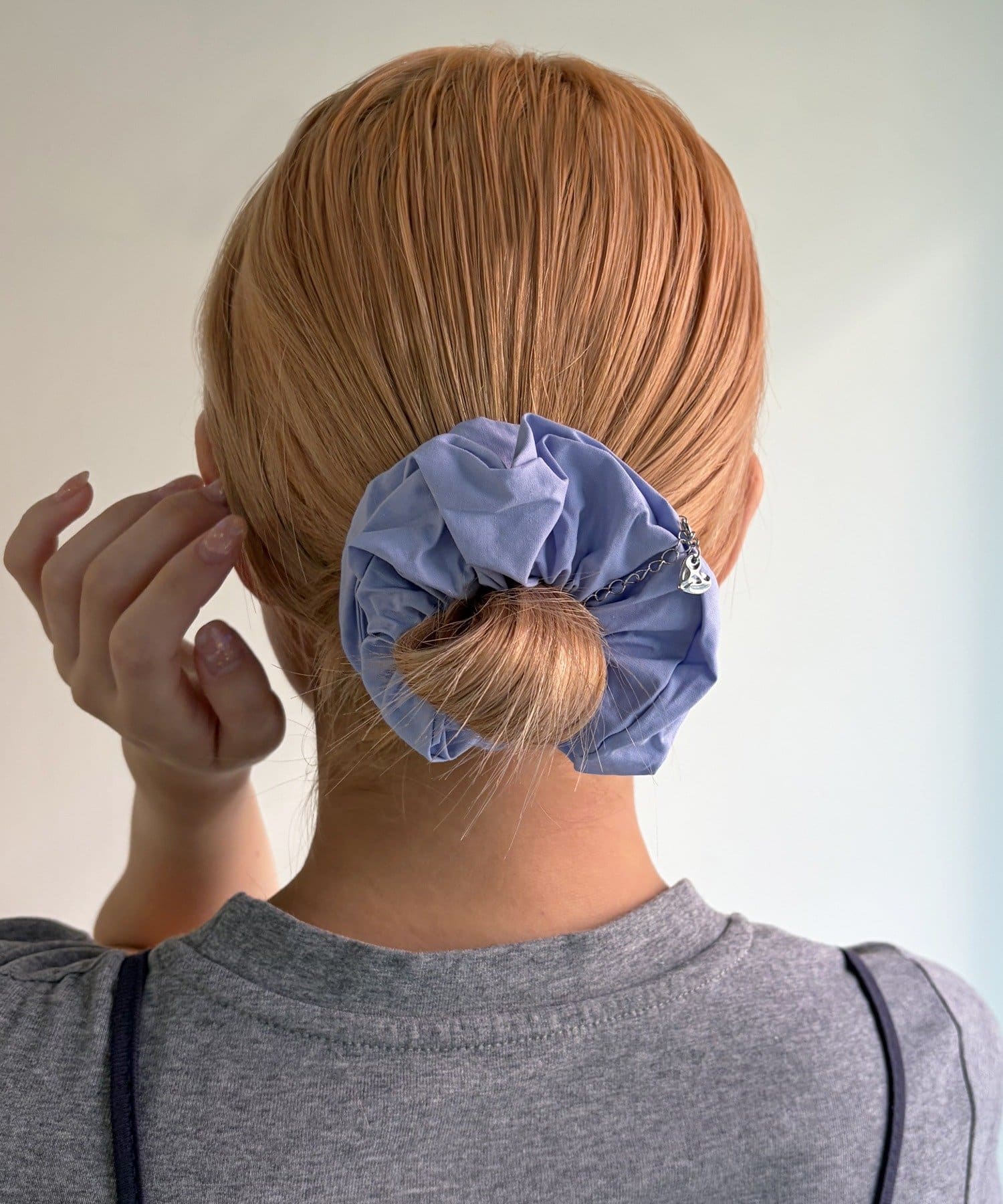 Lattice(ラティス) 【チャーム付き】ナイロンシュシュ