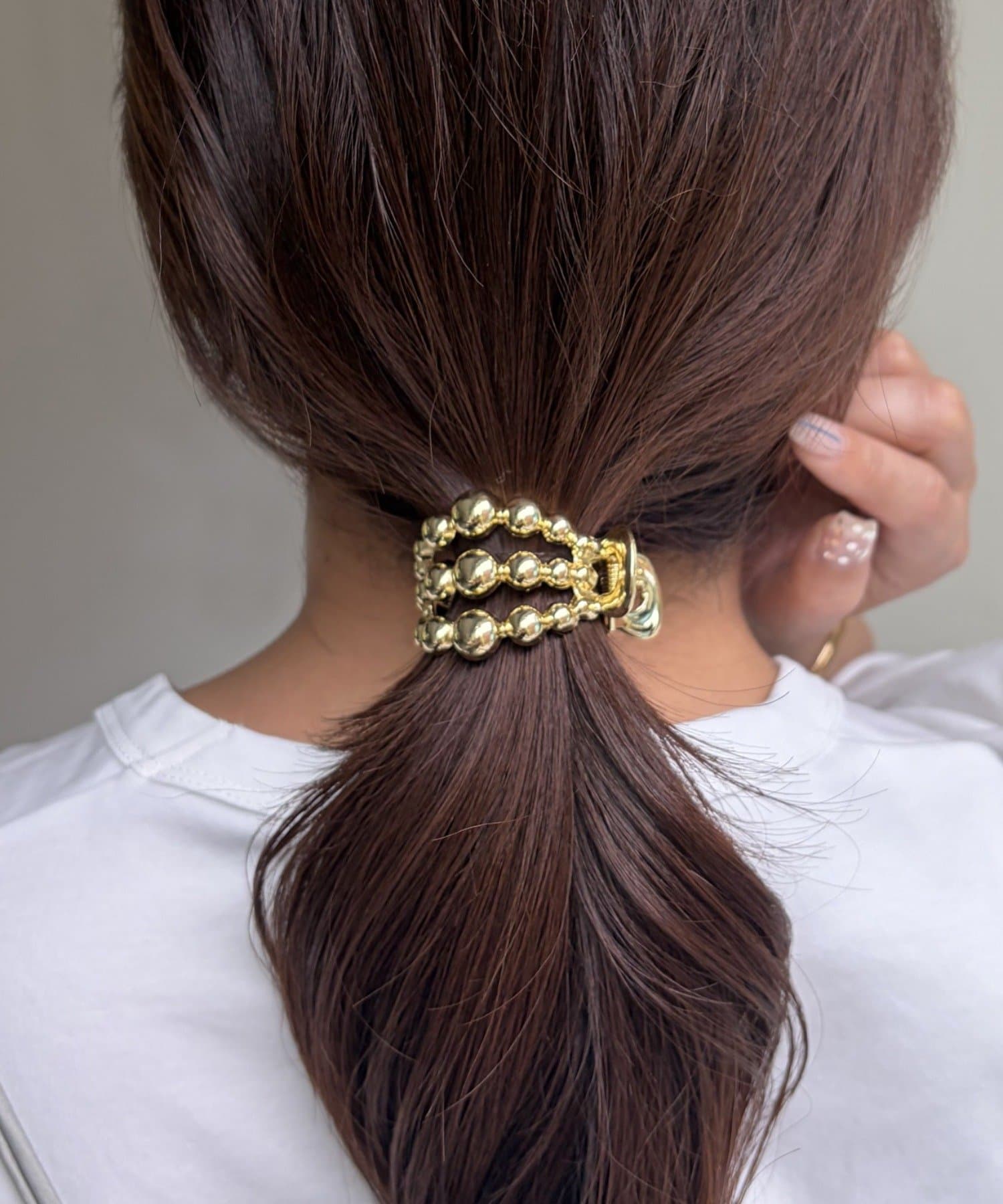 Lattice(ラティス) 【5/4 11:00~販売開始】【WEB限定】ぽこぽこテールクリップ