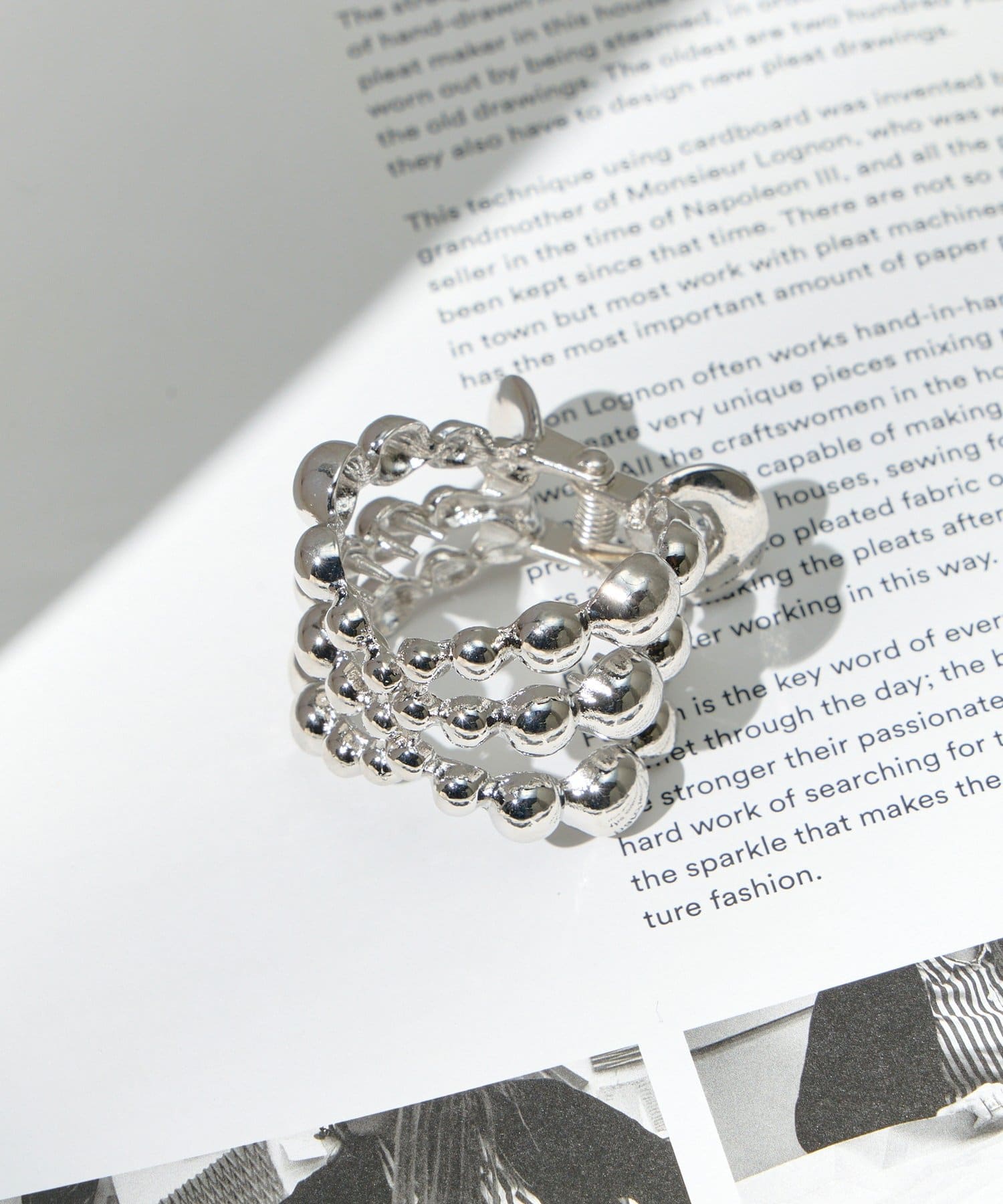 Lattice(ラティス) 【5/4 11:00~販売開始】【WEB限定】ぽこぽこテールクリップ