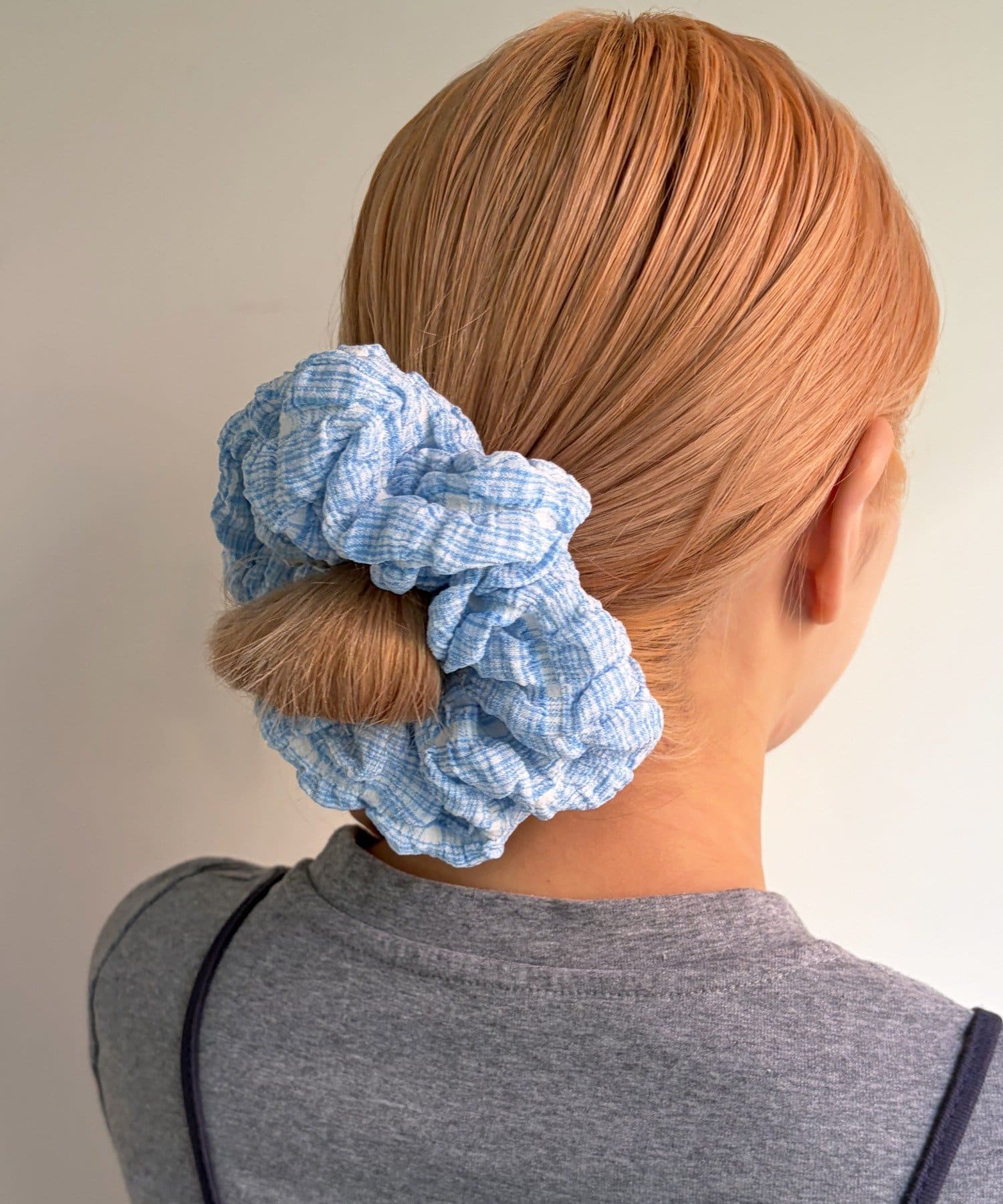 Lattice(ラティス) ぽこぽこチェックシュシュ