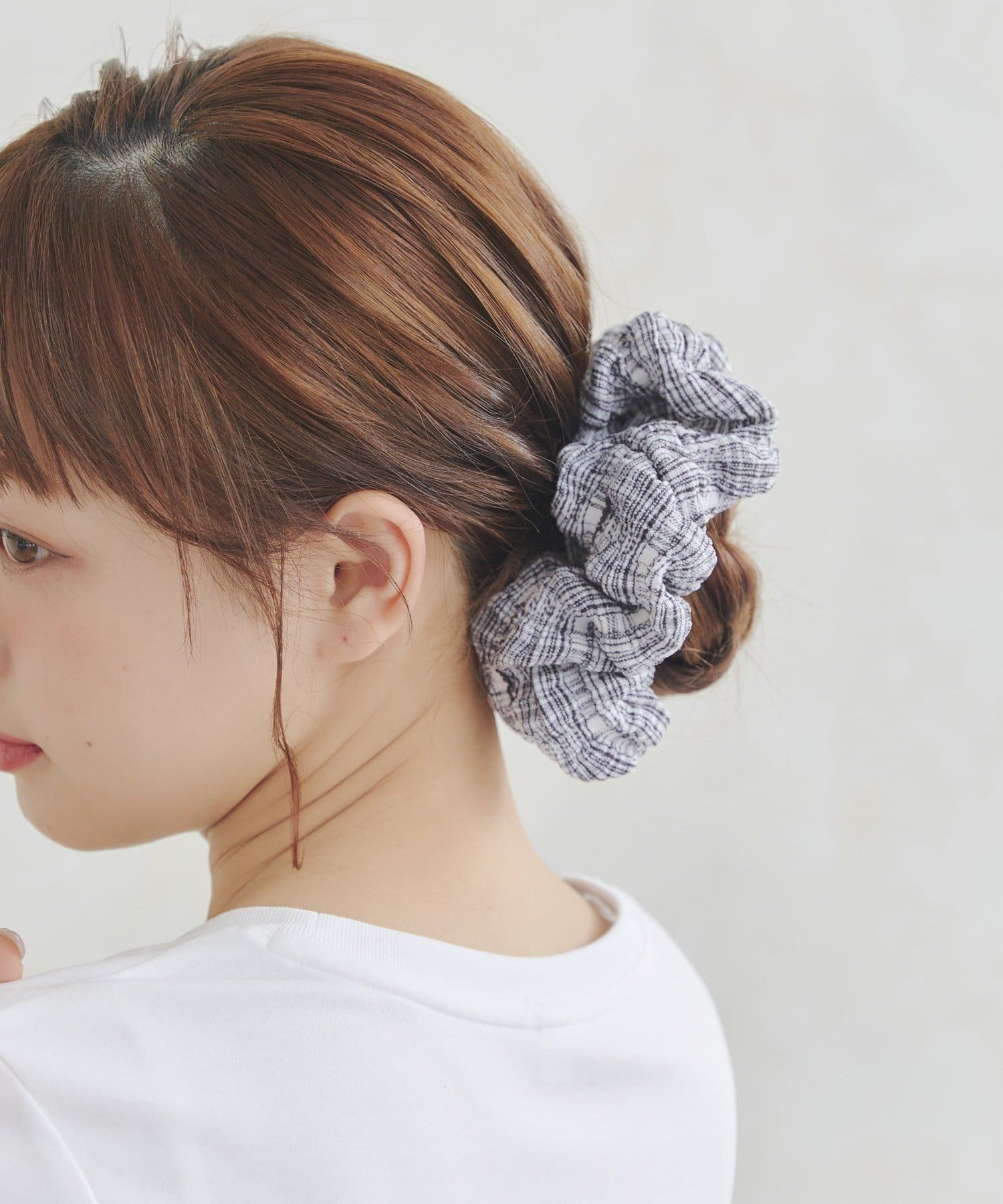 Lattice(ラティス) ぽこぽこチェックシュシュ