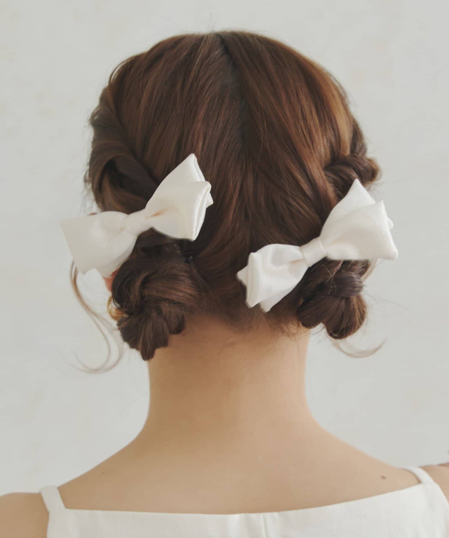 Lattice(ラティス) サテンリボンクリップセット(2P)