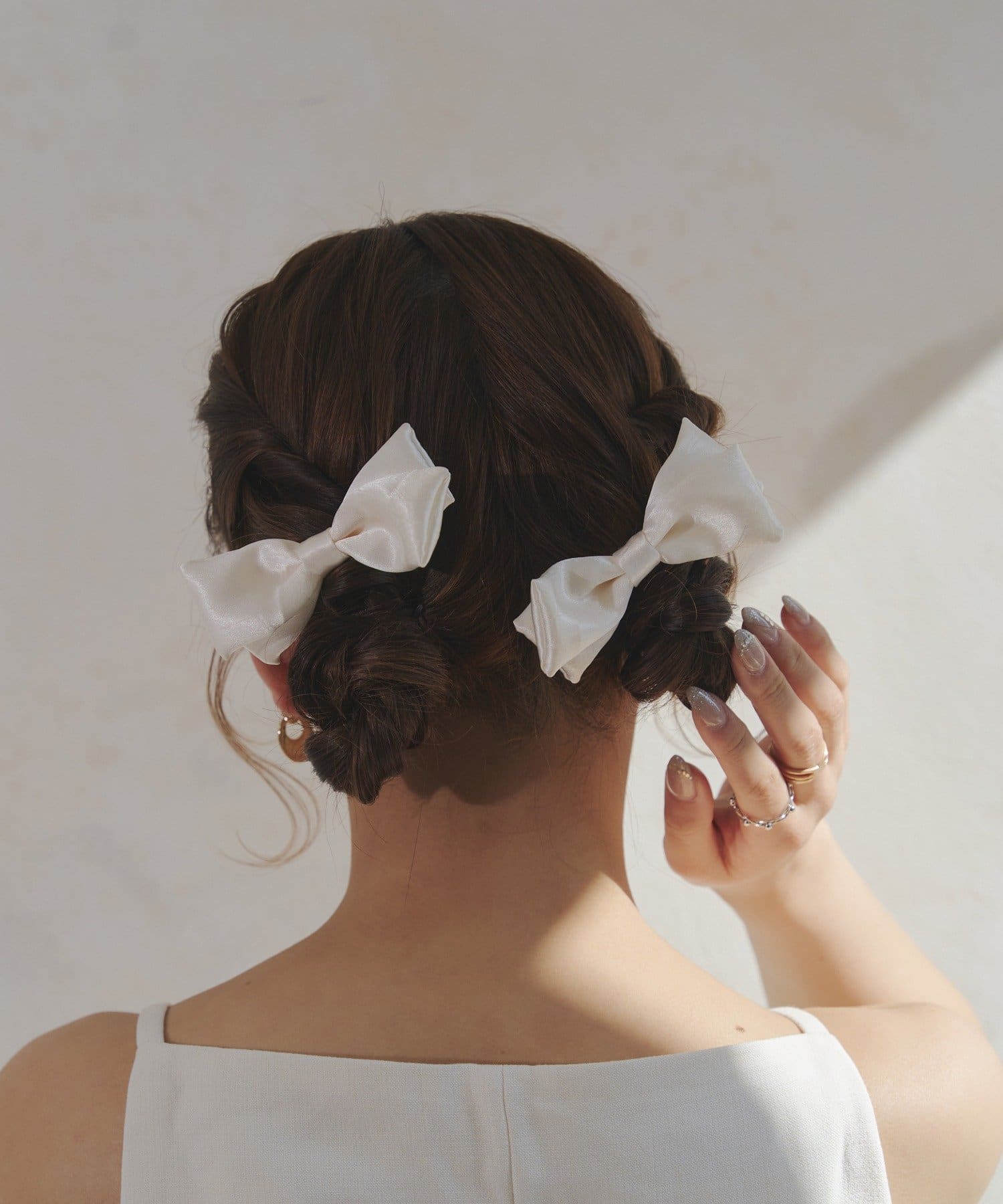 Lattice(ラティス) サテンリボンクリップセット(2P)