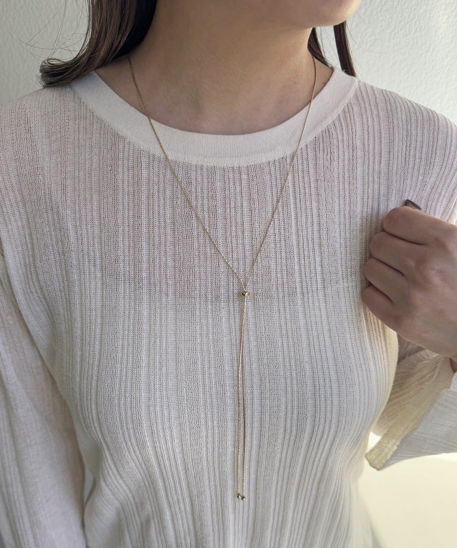 Lattice(ラティス) スライダーチェーンネックレス