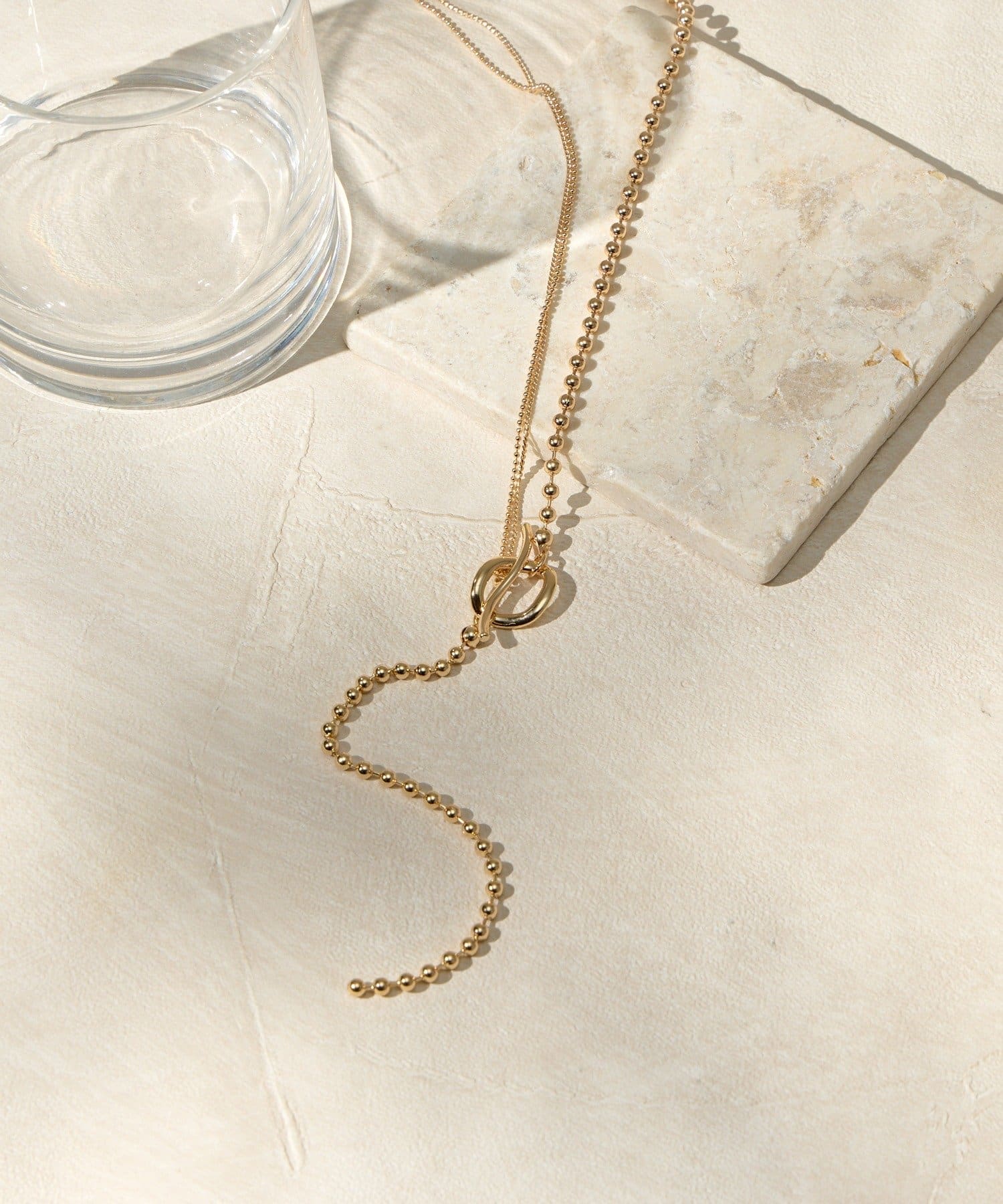 Lattice(ラティス) ロングマンテルネックレス