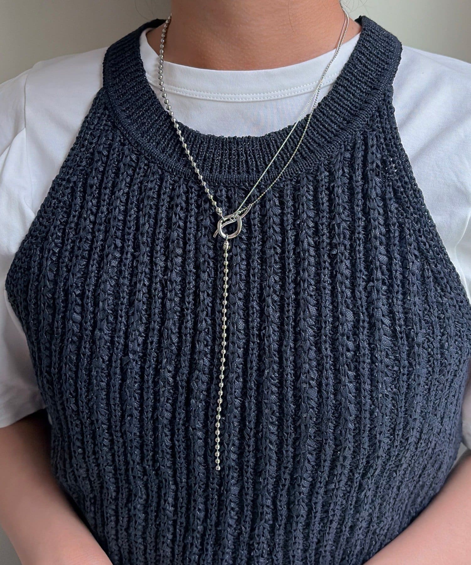 Lattice(ラティス) ロングマンテルネックレス