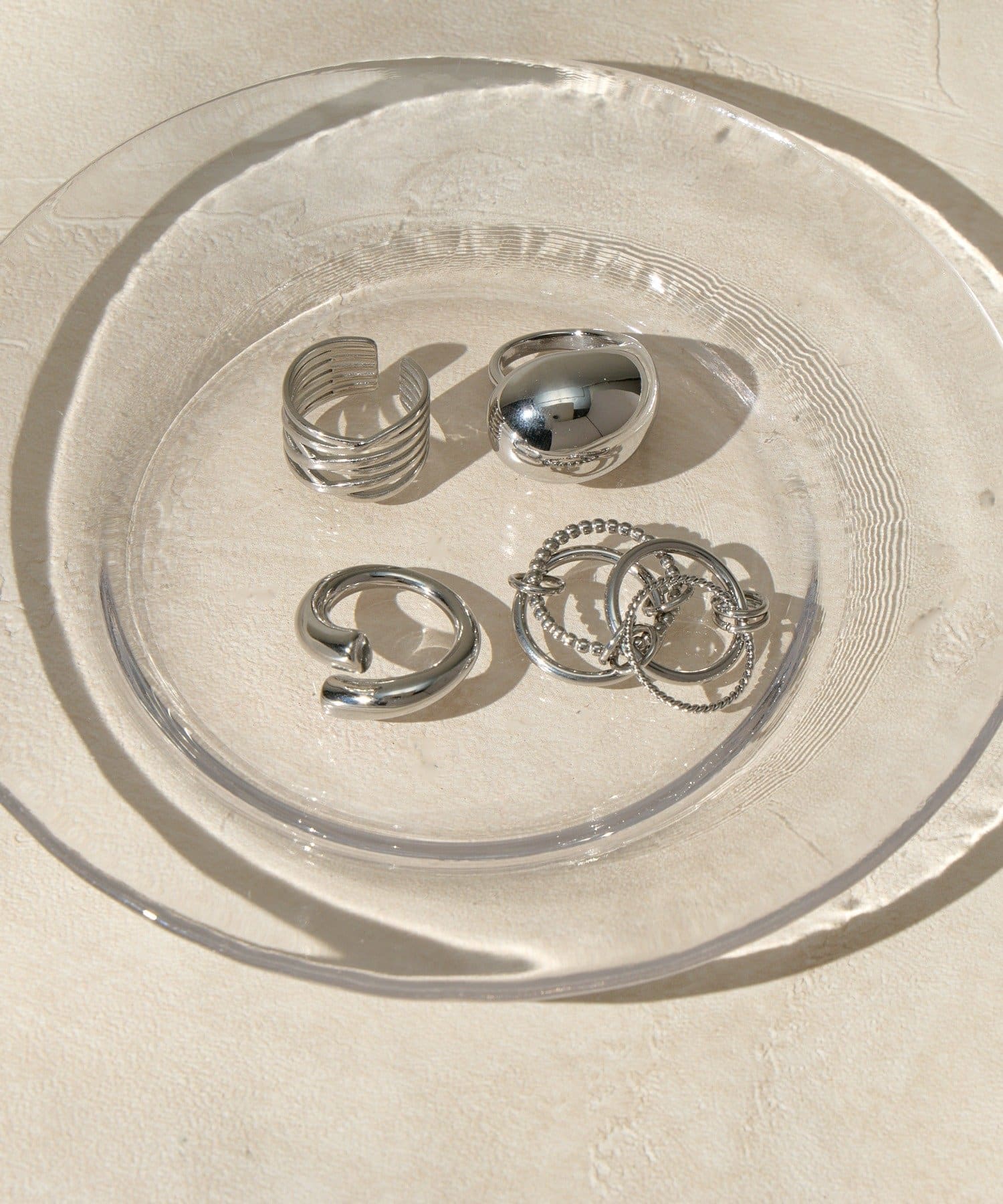 Lattice(ラティス) ＜ステンレス＞ボリュームデザインリング