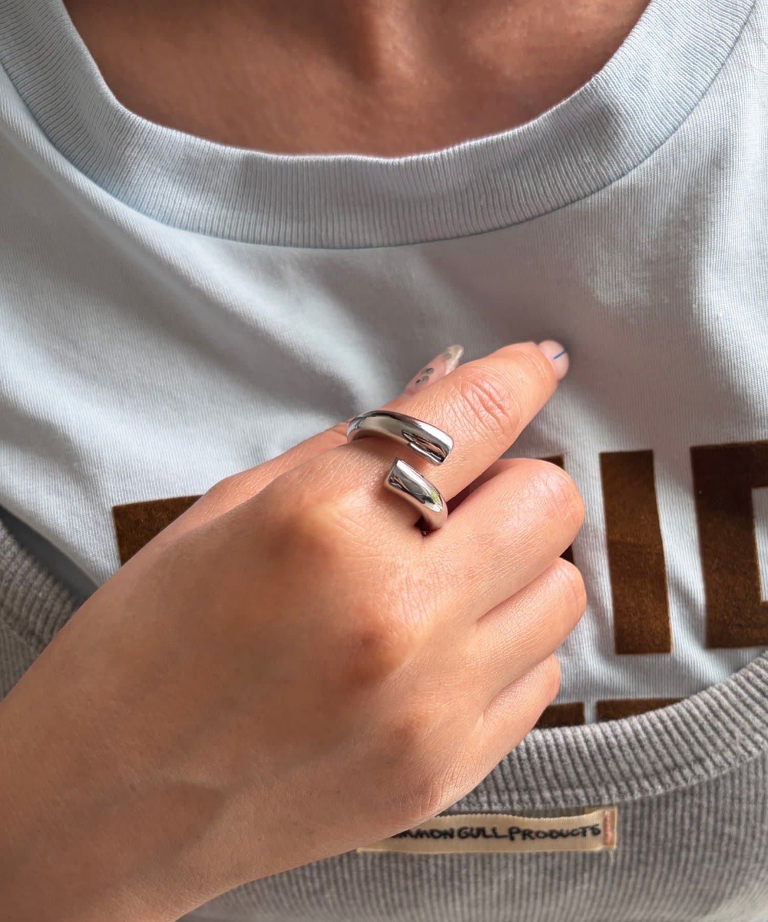 Lattice(ラティス) ＜ステンレス＞ラウンドデザインリング