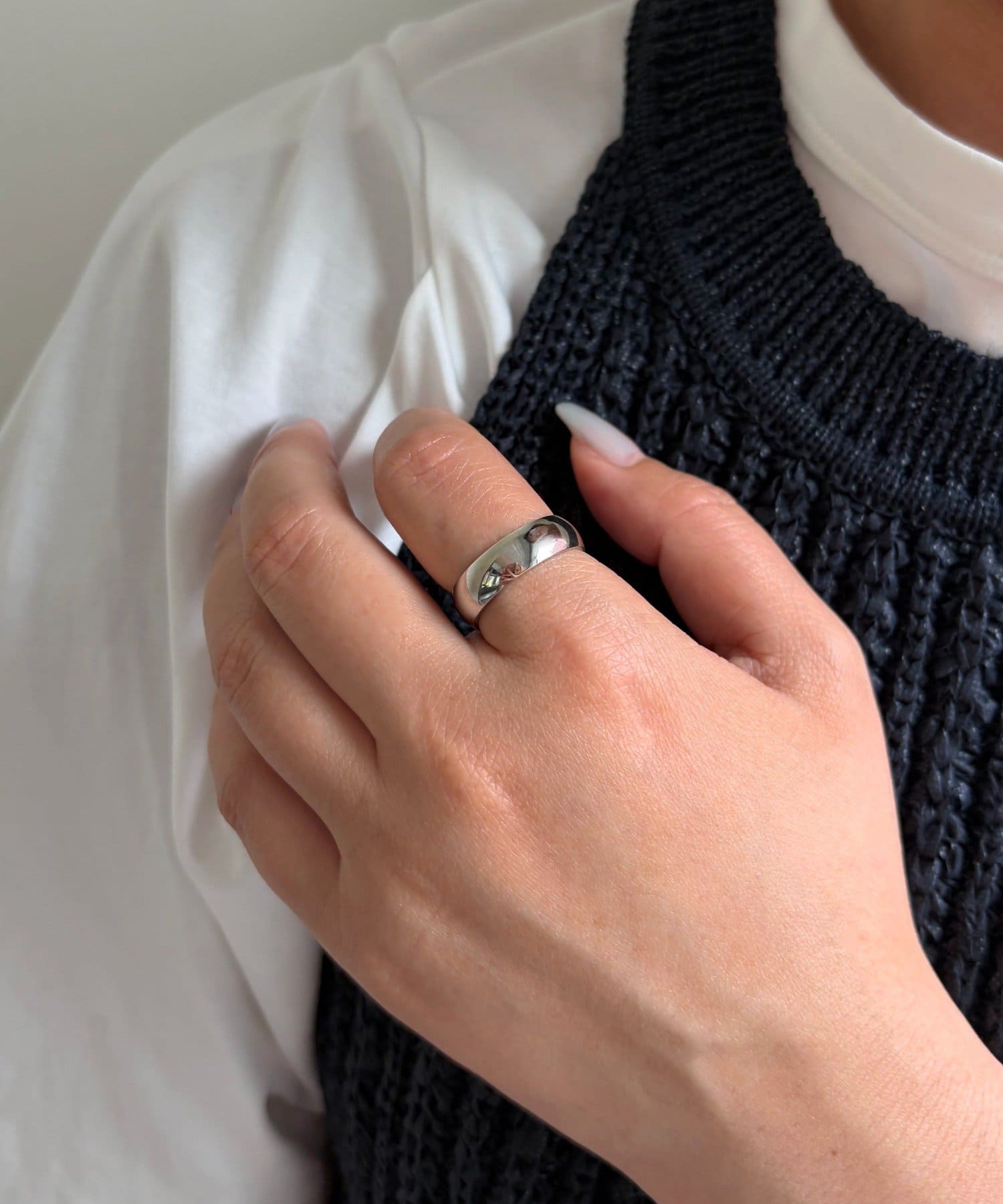 Lattice(ラティス) ＜ステンレス＞シンプルリング