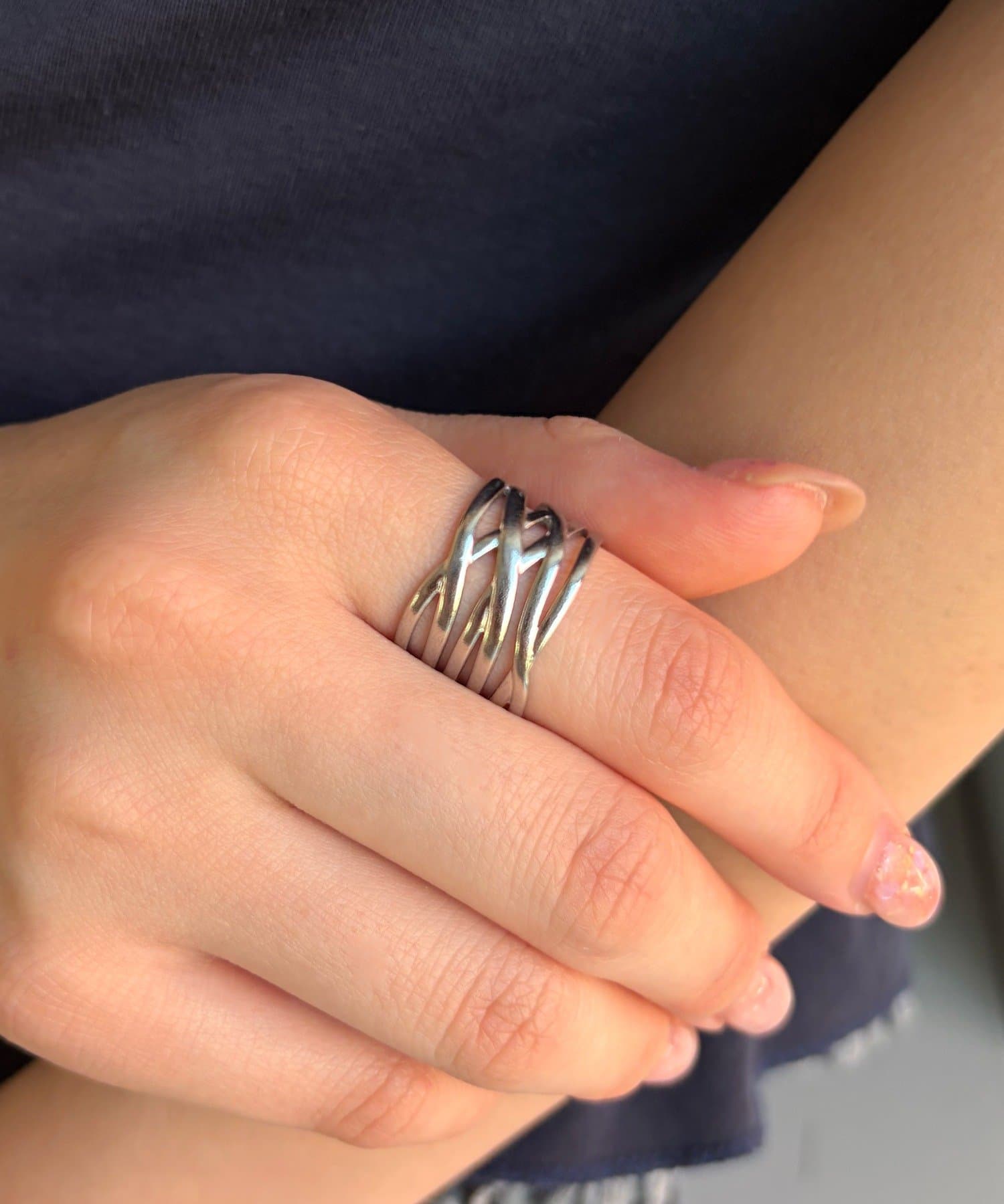 Lattice(ラティス) ＜ステンレス＞ニュアンスリング