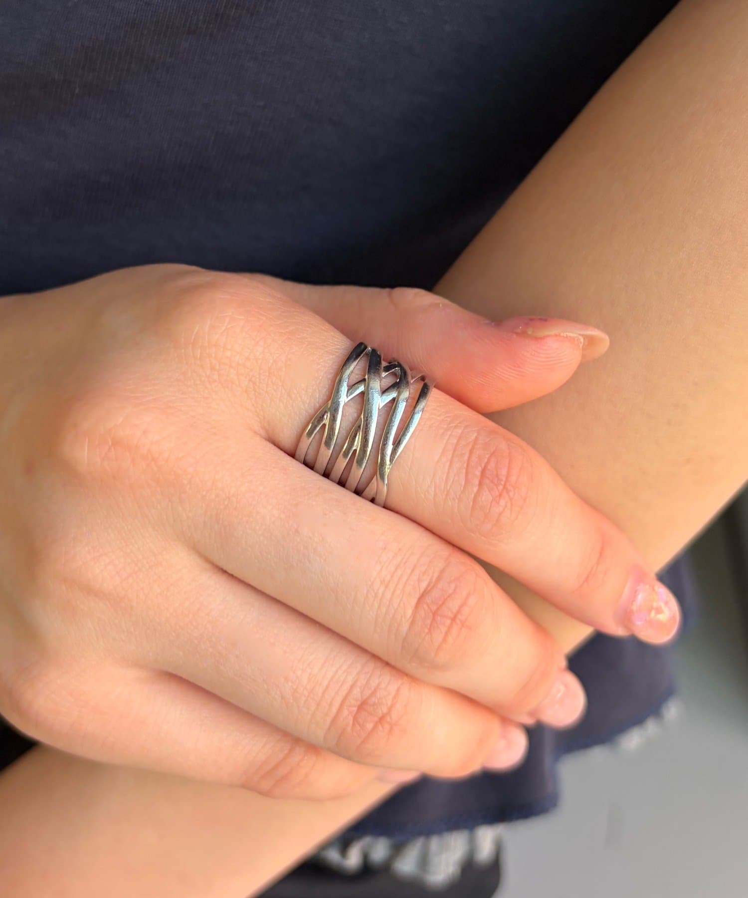 Lattice(ラティス) ＜ステンレス＞ニュアンスリング