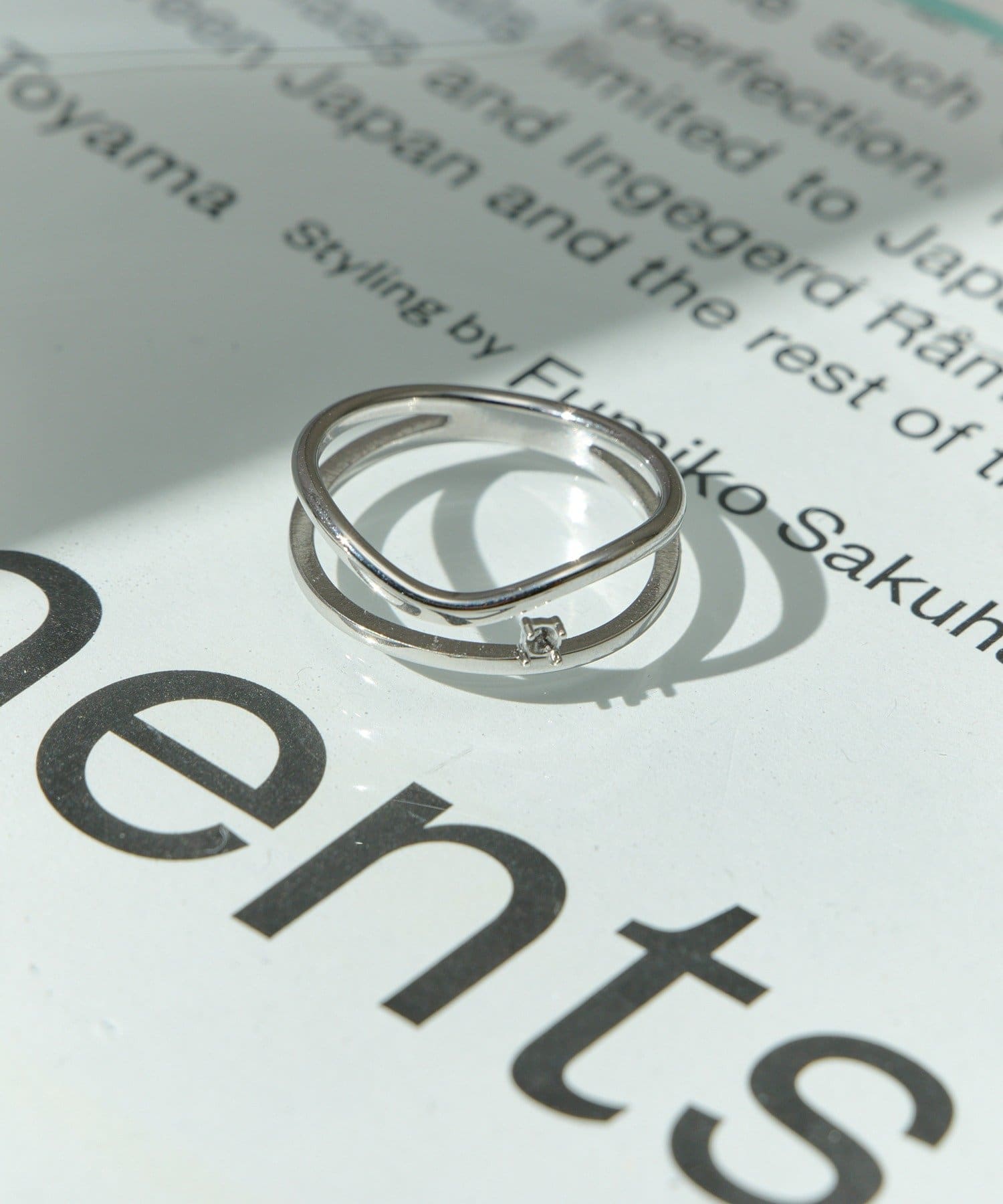 Lattice(ラティス) ＜ステンレス＞ストーンリング