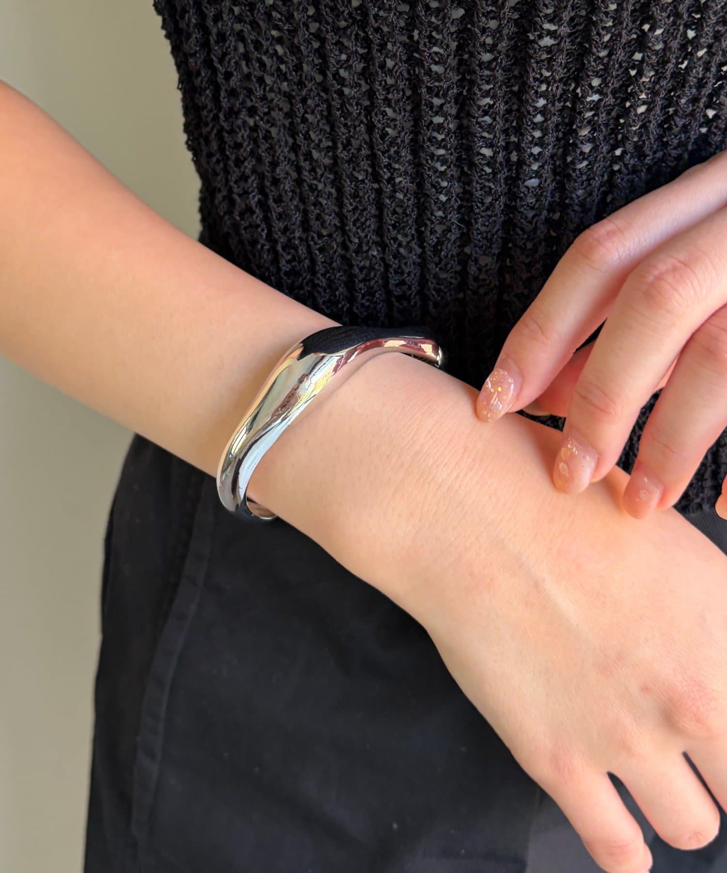 Lattice(ラティス) シンプルメタルバングル