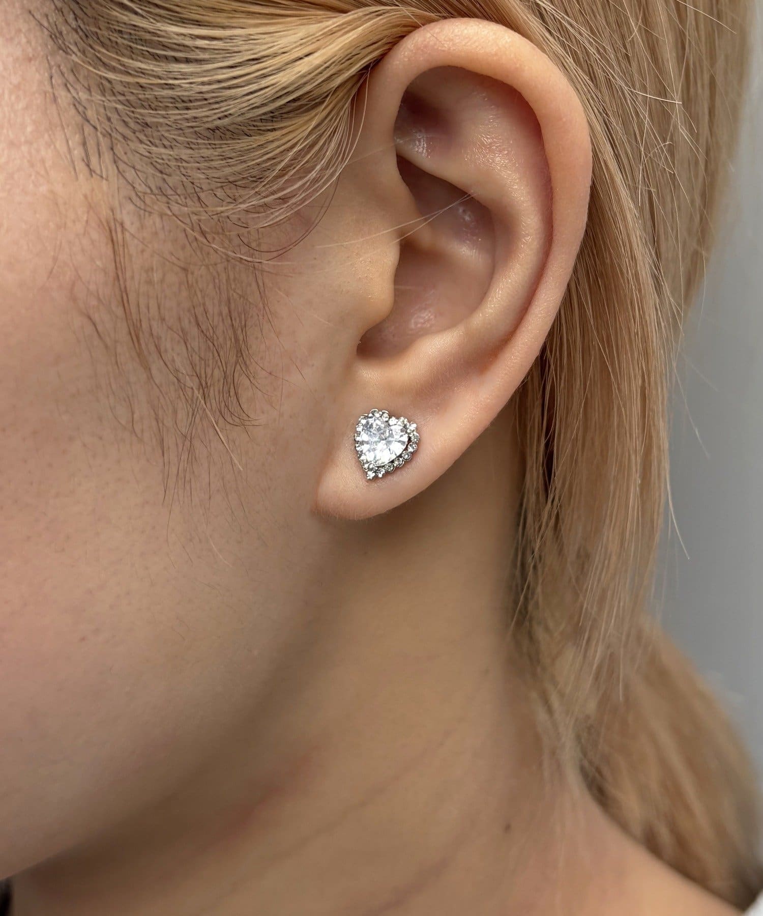 Lattice(ラティス) ハートマグネットピアス