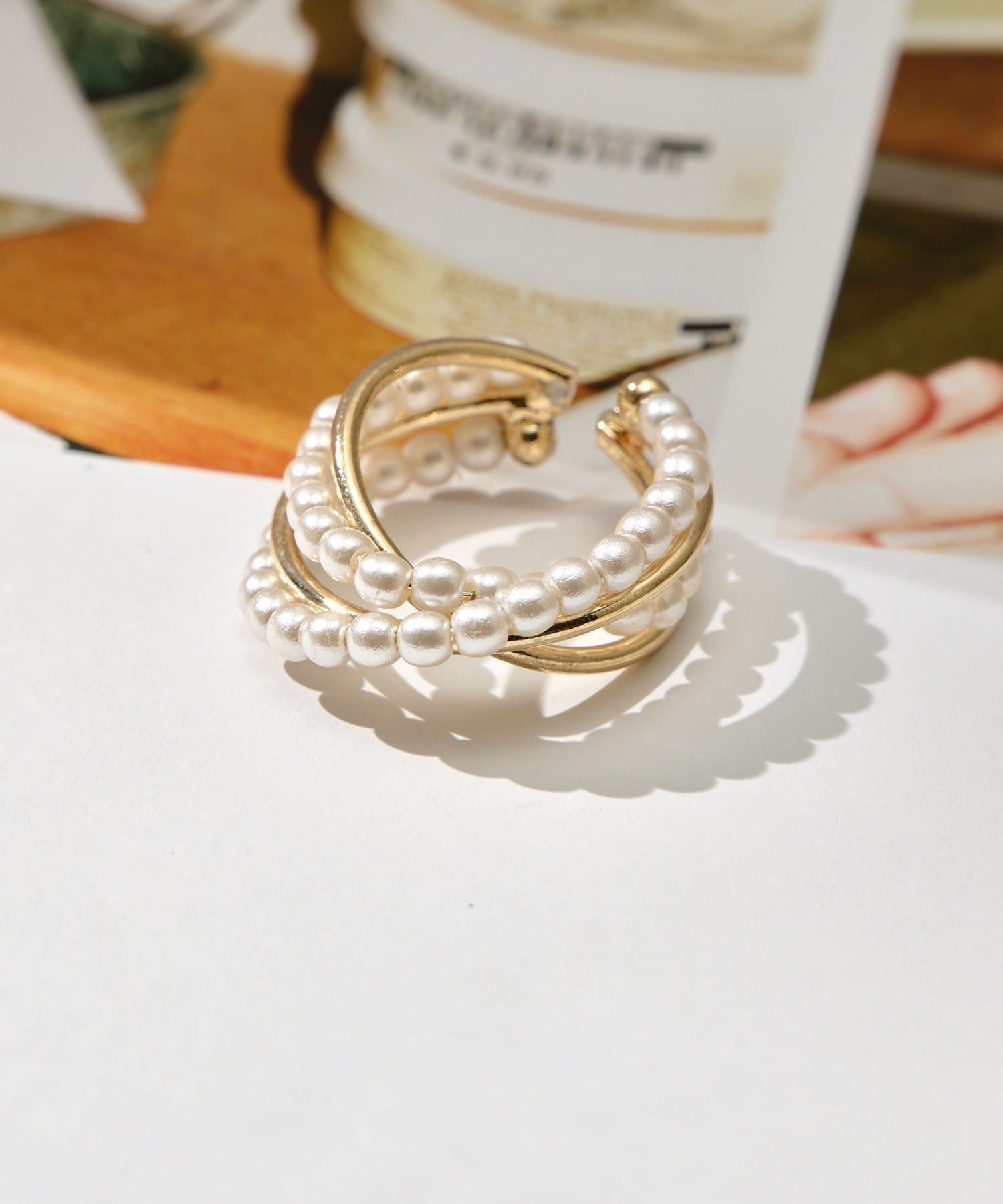 Lattice(ラティス) パールボールリング