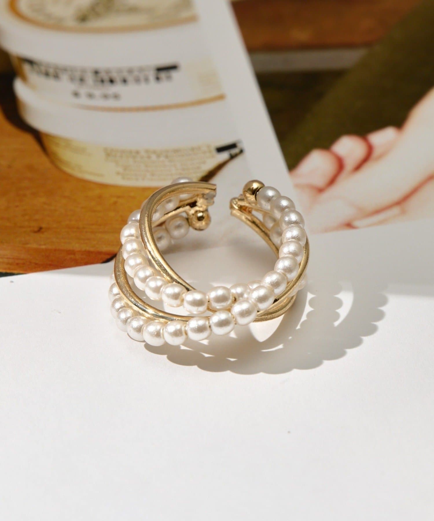 Lattice(ラティス) パールボールリング