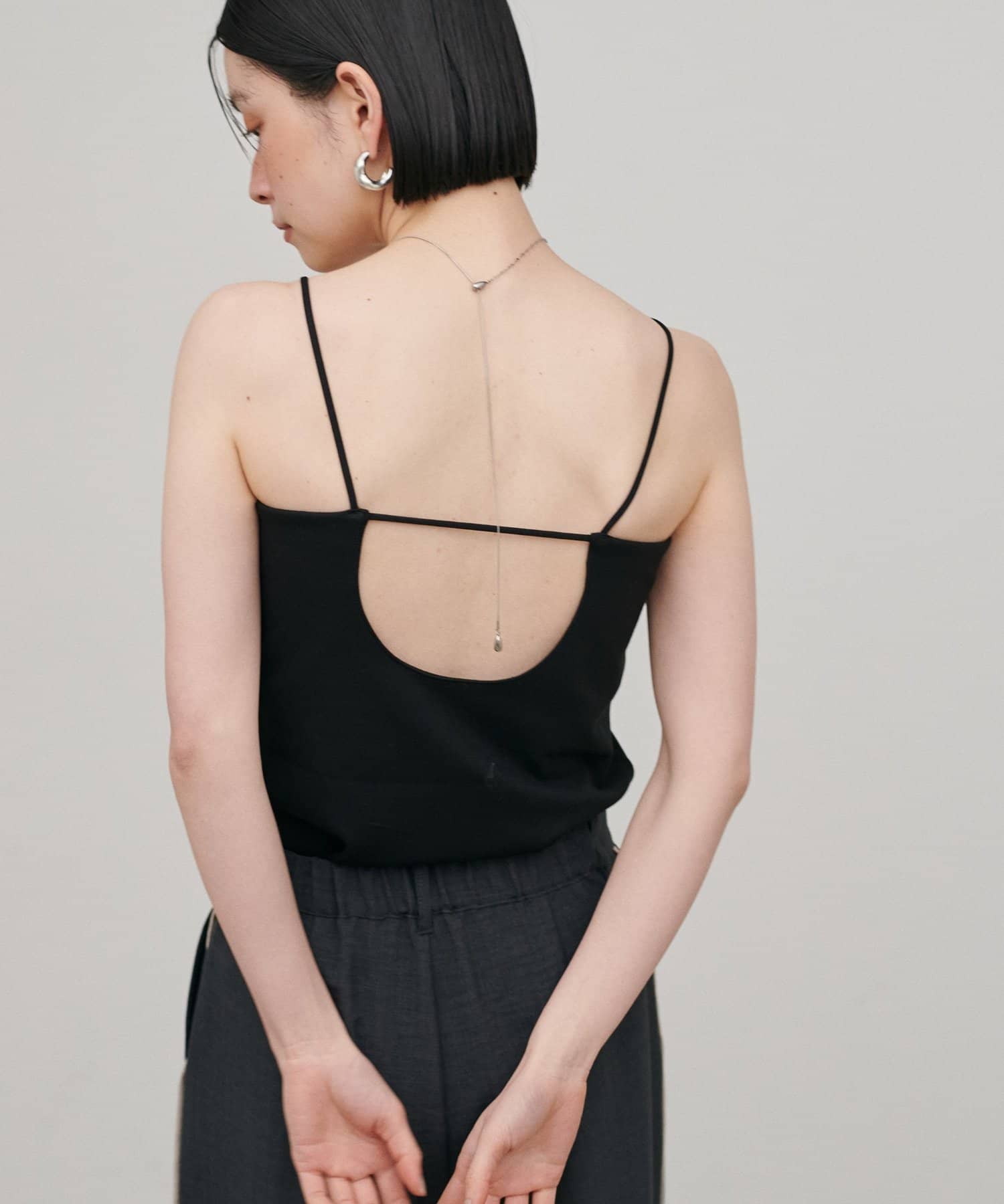 LARUTA(ラルータ) カップ付きバックオープンポンチキャミ