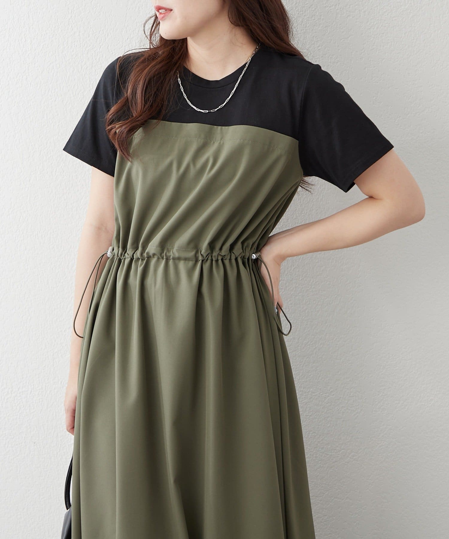 Remind me and forever(リマインドミーアンドフォーエバー) 一枚でらくちん！ドッキングバルーンワンピース