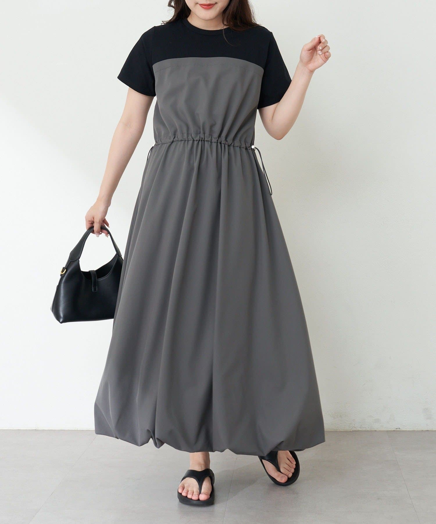 Remind me and forever(リマインドミーアンドフォーエバー) 一枚でらくちん！ドッキングバルーンワンピース