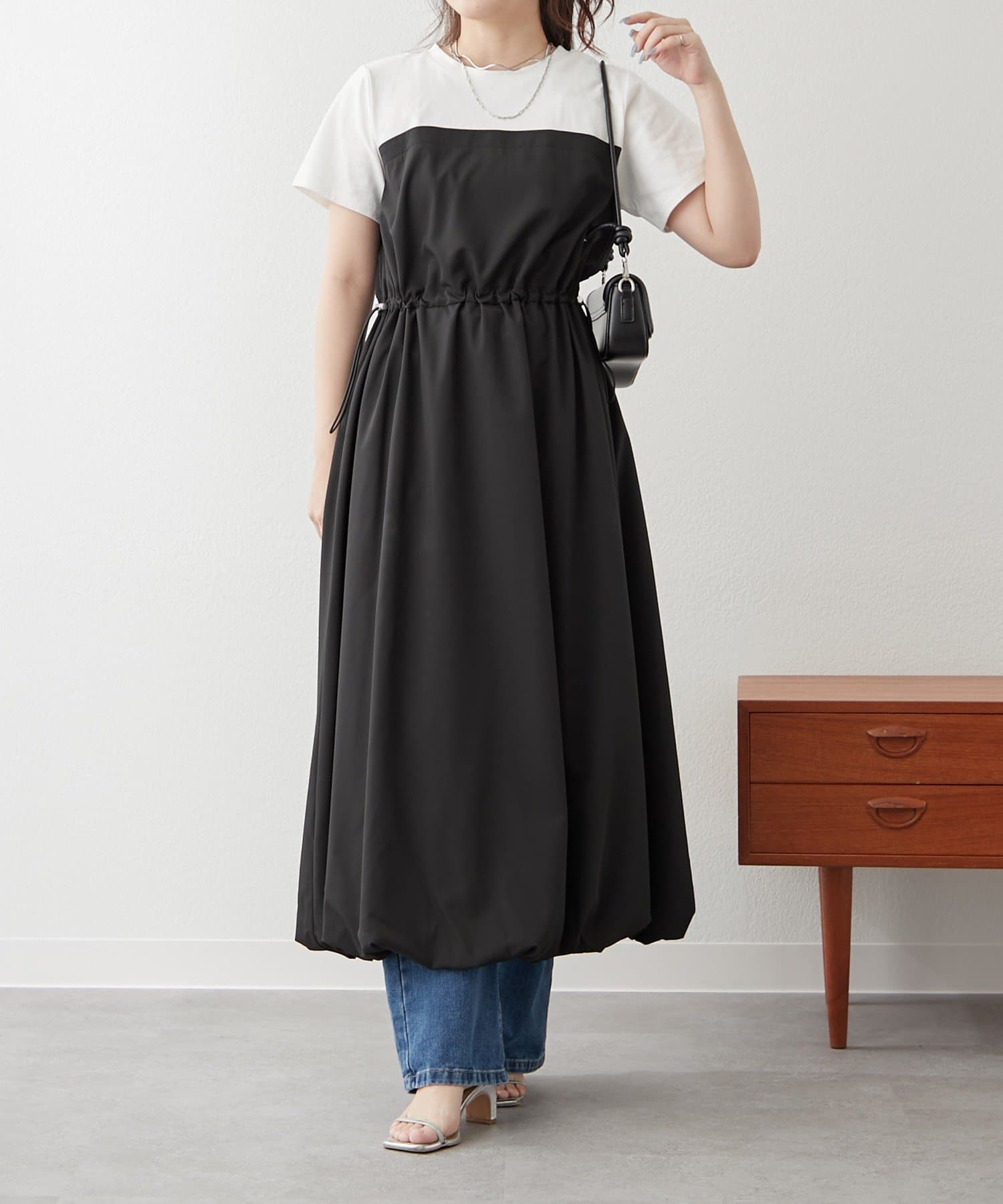 Remind me and forever(リマインドミーアンドフォーエバー) 一枚でらくちん！ドッキングバルーンワンピース