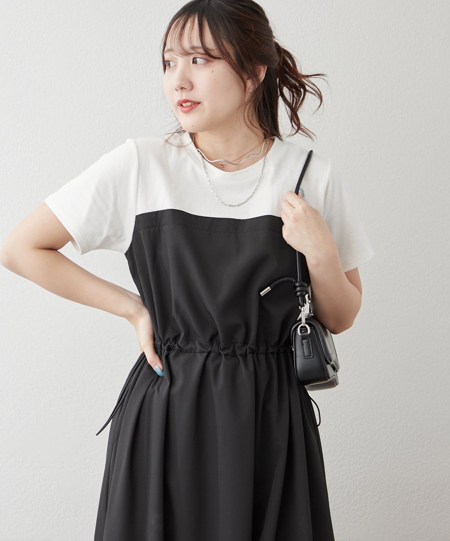 Remind me and forever(リマインドミーアンドフォーエバー) 一枚でらくちん！ドッキングバルーンワンピース