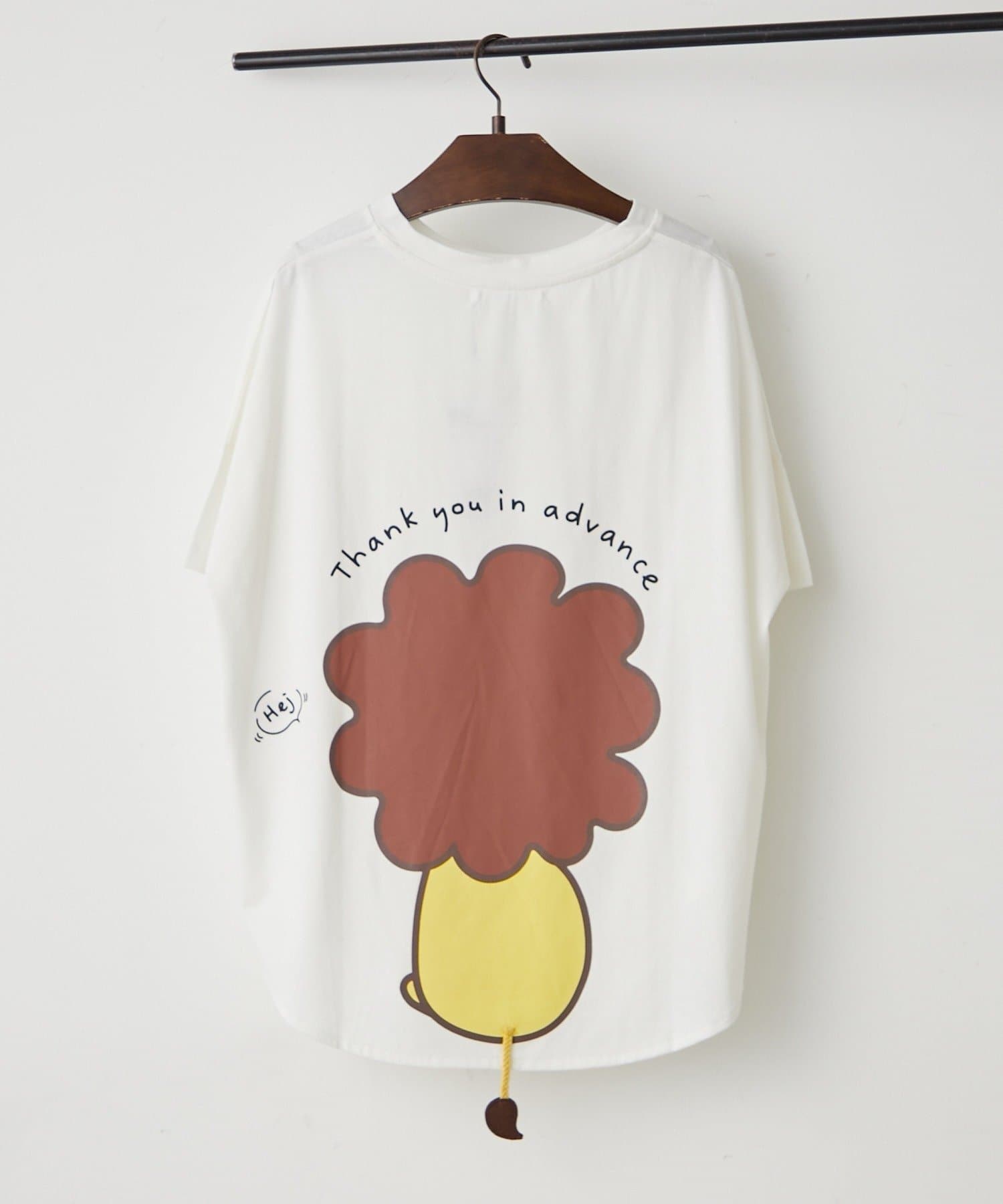 NICE CLAUP / OLIVE des OLIVE OUTLET(ナイスクラップ  / オリーブ デ オリーブ アウトレット) 【ANOTHER BRANCH】アニマル足尻モチーフTシャツ
