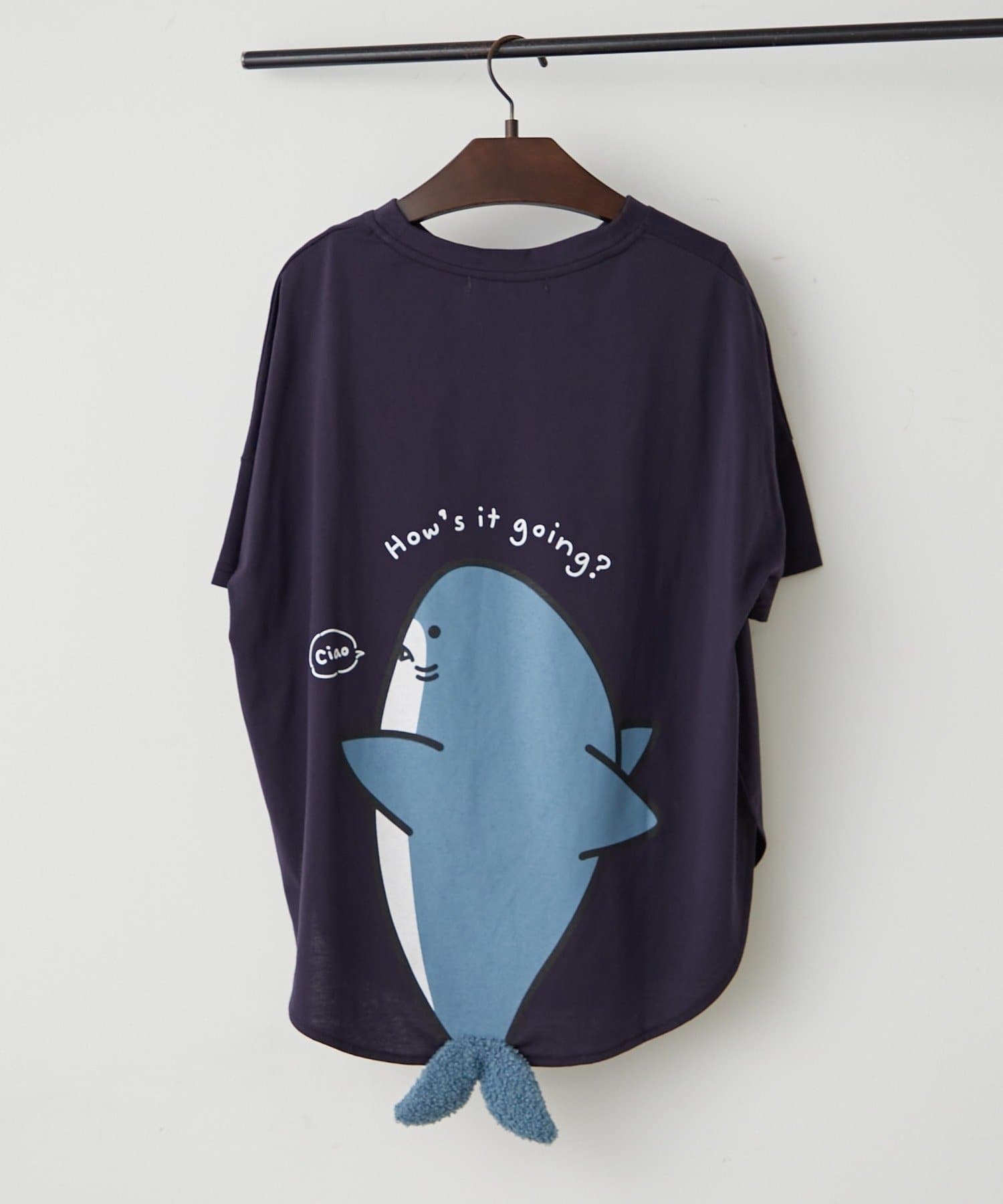 NICE CLAUP / OLIVE des OLIVE OUTLET(ナイスクラップ  / オリーブ デ オリーブ アウトレット) 【ANOTHER BRANCH】アニマル足尻モチーフTシャツ