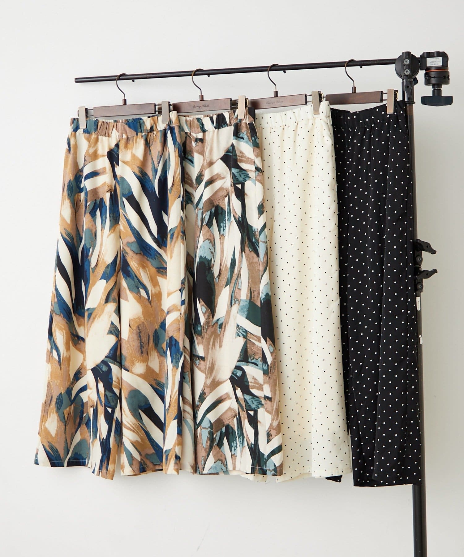 Remind me and forever(リマインドミーアンドフォーエバー) ドット/多色プリントイージーパンツ