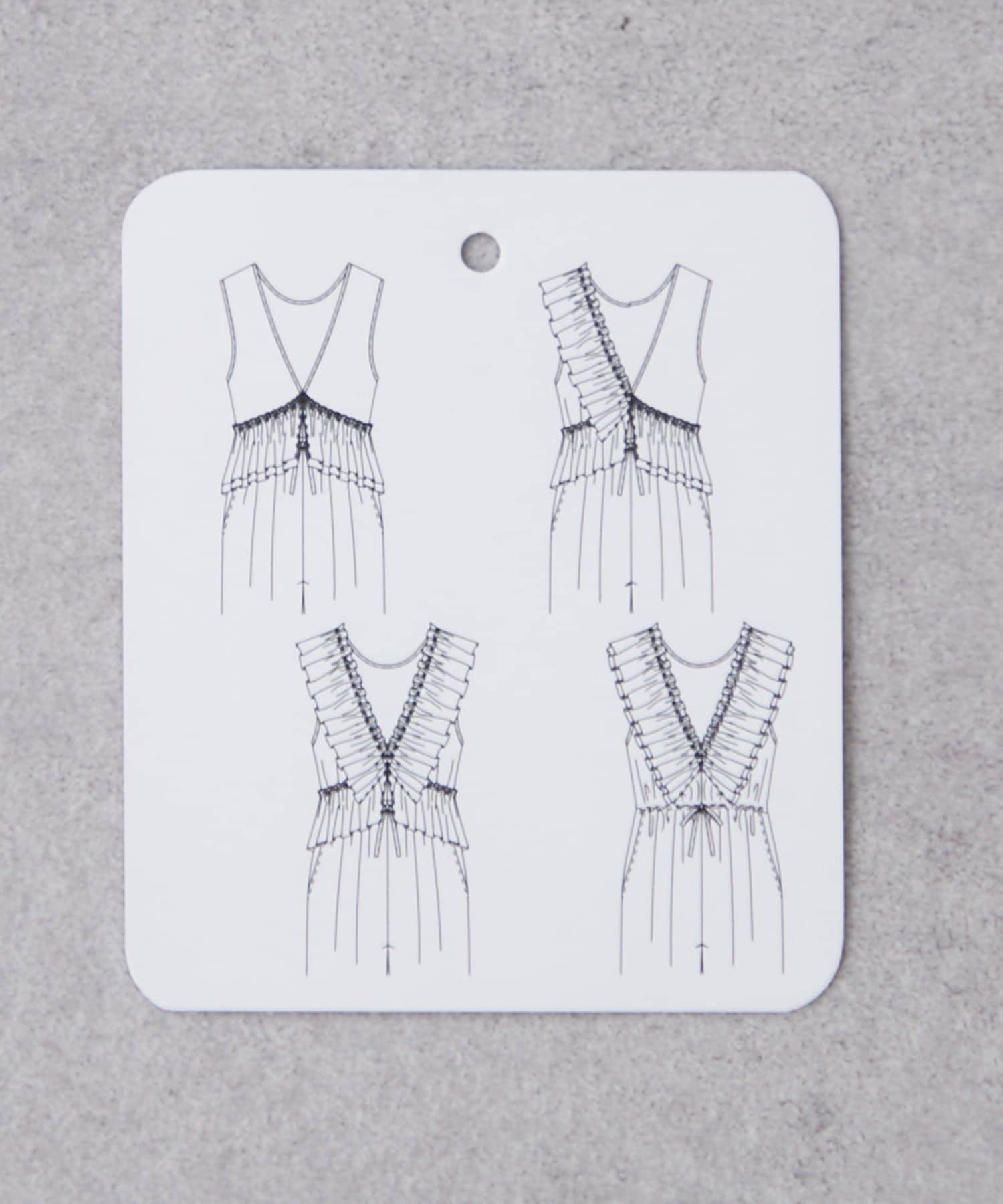 Remind me and forever(リマインドミーアンドフォーエバー) 【大人の抜け感】マルチウェイロンパース