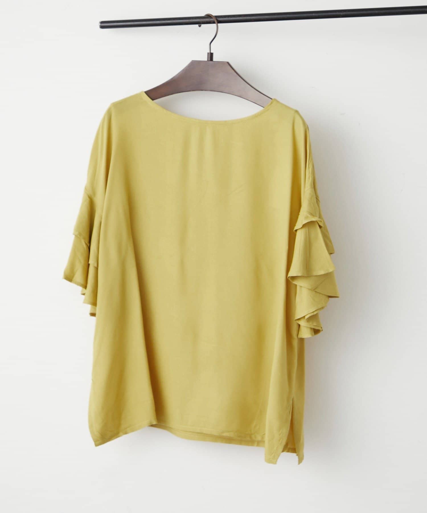 Remind me and forever(リマインドミーアンドフォーエバー) 【WEB限定】【India Series】袖フリルブラウス