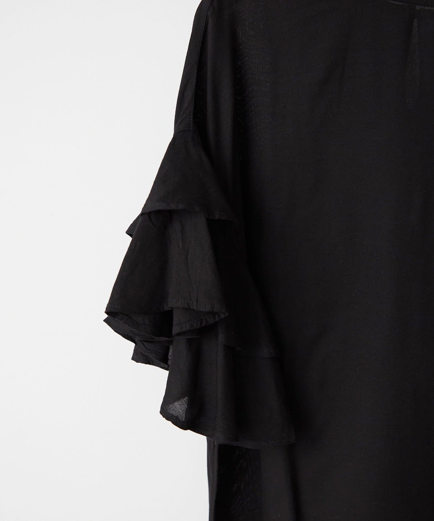 Remind me and forever(リマインドミーアンドフォーエバー) 【WEB限定】【India Series】袖フリルブラウス