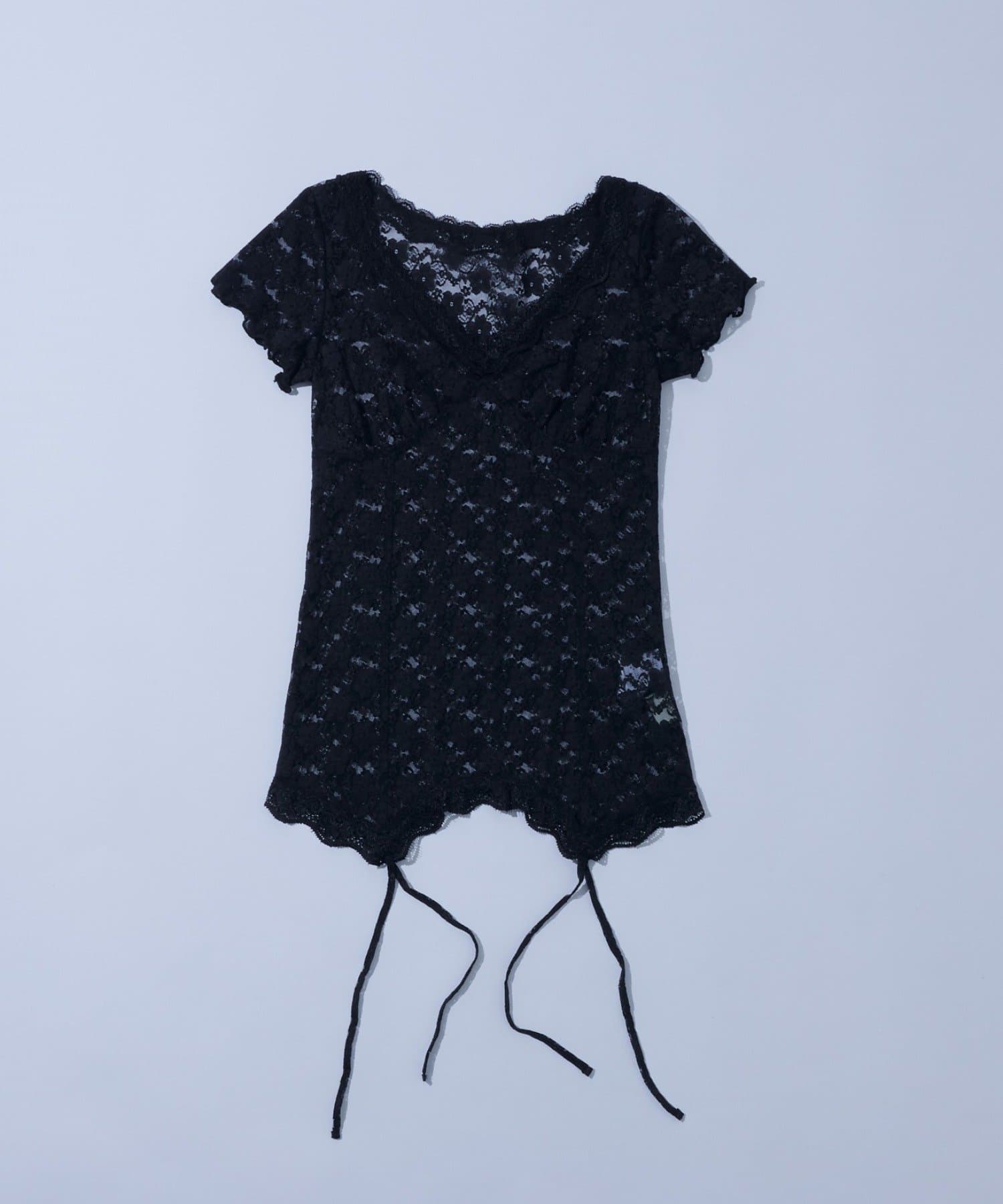 WHO’S WHO gallery(フーズフーギャラリー) レースガーターS/S トップス