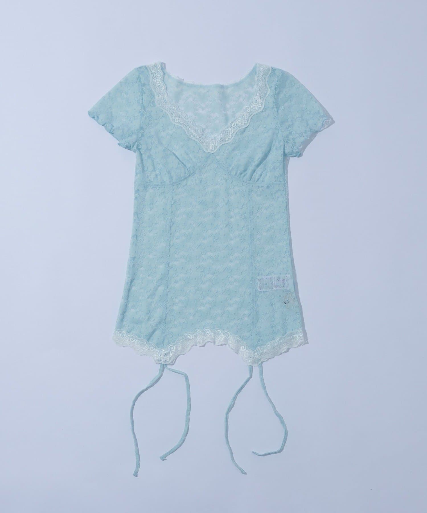 WHO’S WHO gallery(フーズフーギャラリー) レースガーターS/S トップス