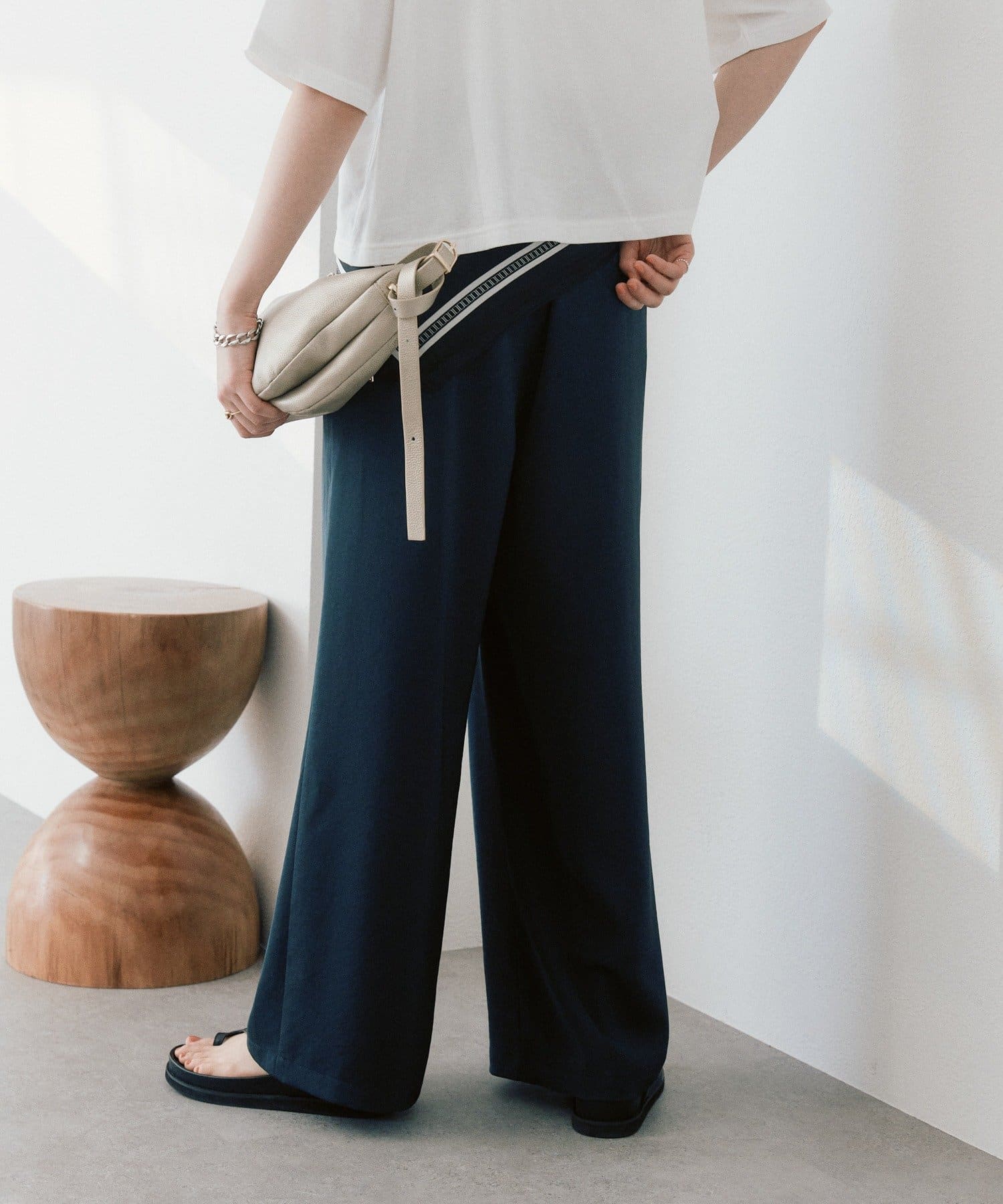 RIVE DROITE(リヴドロワ) 予約【A・MONN(アモン)】suttoワイドパンツ